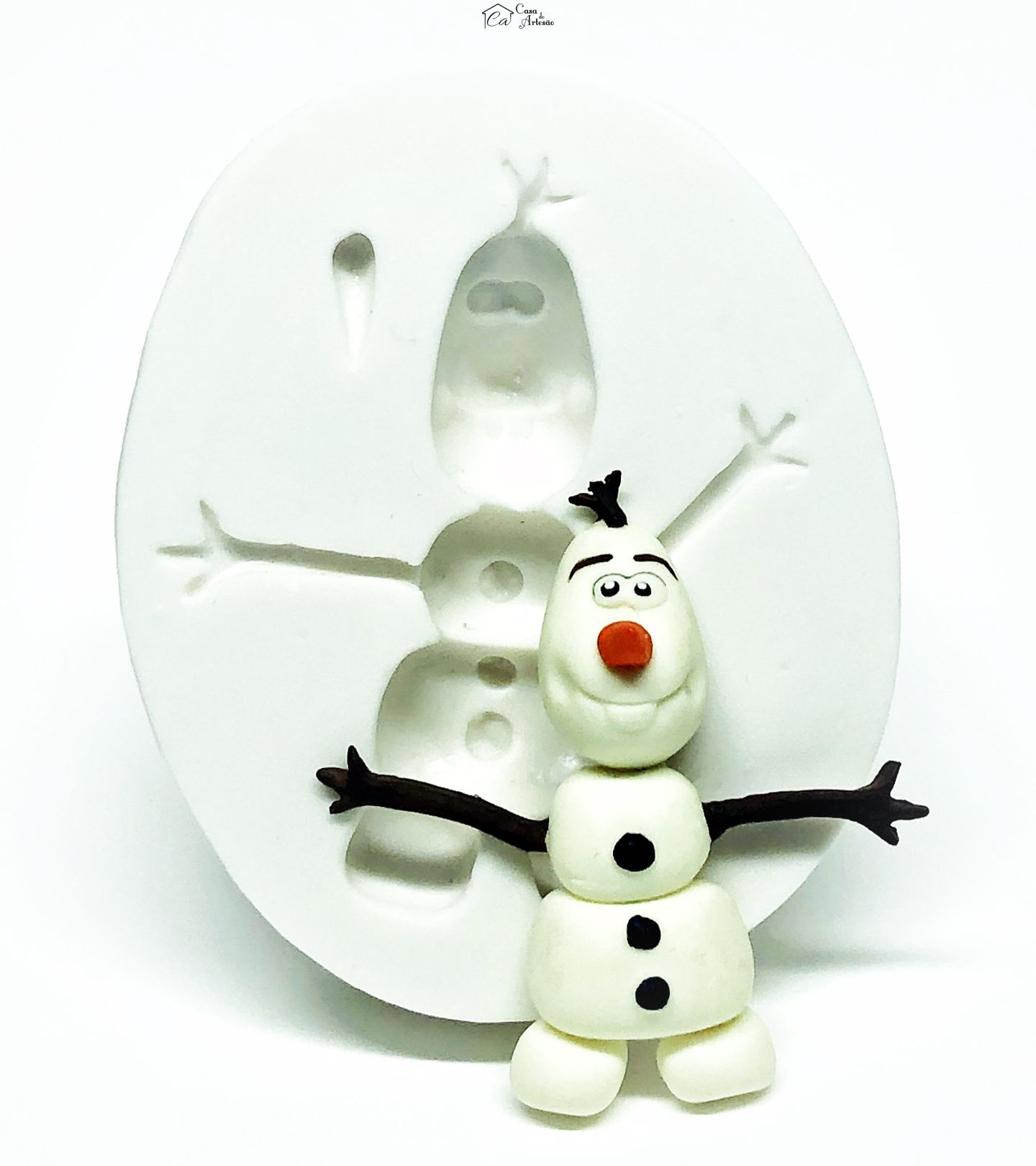 Molde de silicone - Frozen - Olaf - Mod.01 - P197