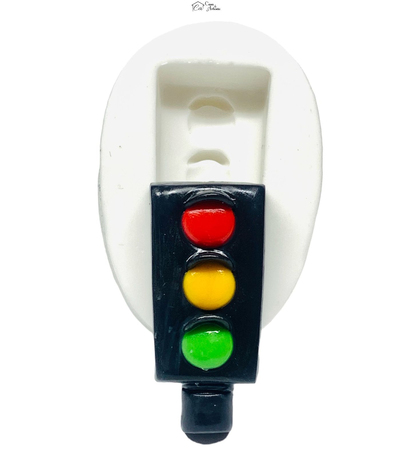 Molde de silicone - Léo o Caminhão - Farol / Semaforo - Grande - P1233