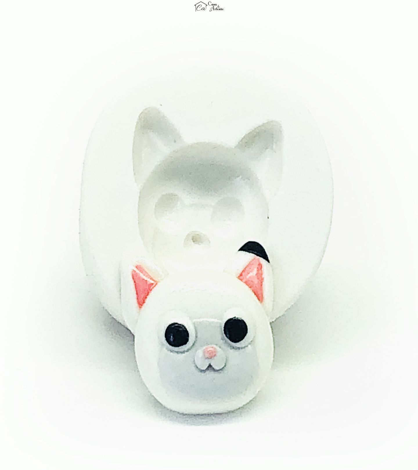 Molde de silicone - A Casa Magica da Gabby - Rosto Pandy Paws - Pequeno - P1115