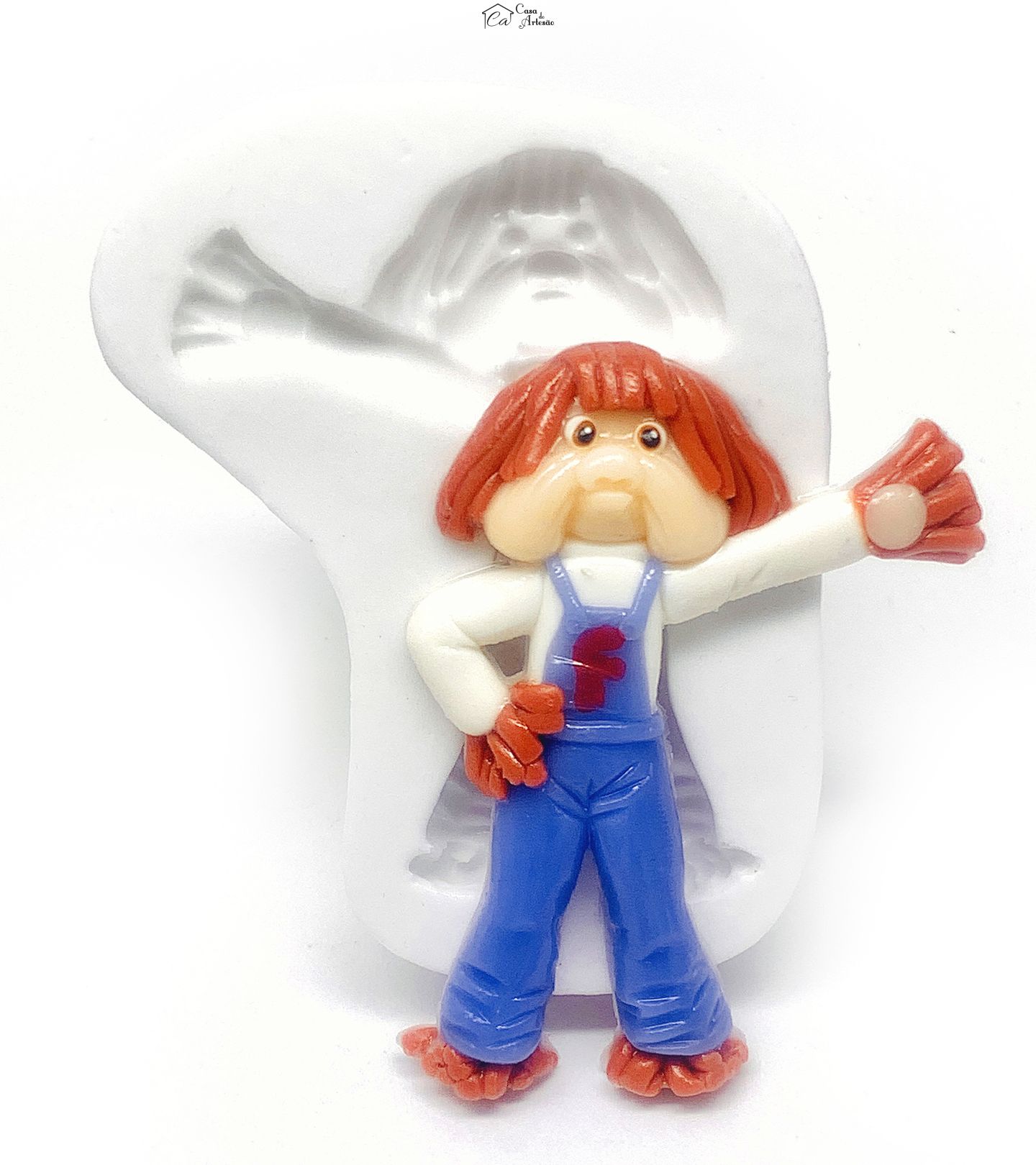 Molde de silicone - Brinquedos Anos 80 - Fofão - Grande - P1206