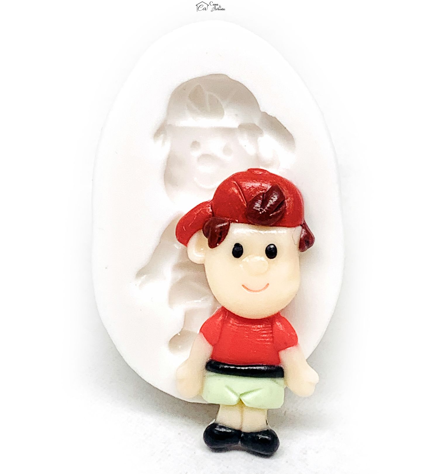 Molde de silicone - Kamalu e sua Turma - Pipo - Pequeno - P1165