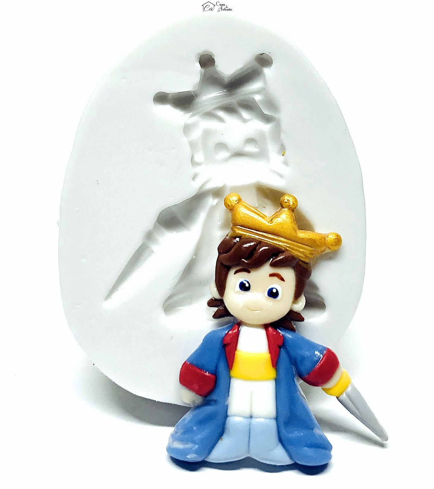 Molde de silicone - O Pequeno Principe - Principe - Pequeno - P1040