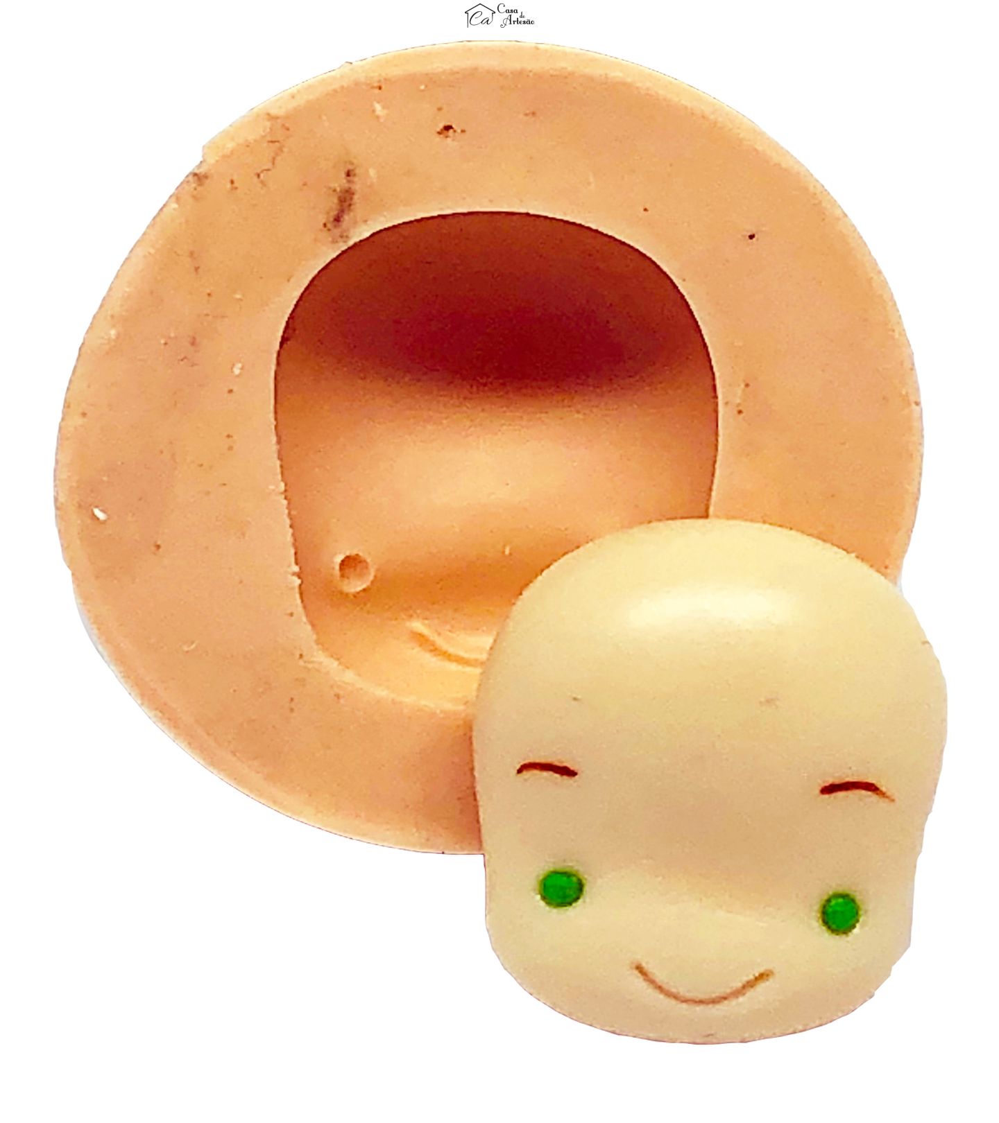 Molde de silicone - Rosto Universal para Bonecas - Pequeno - P788