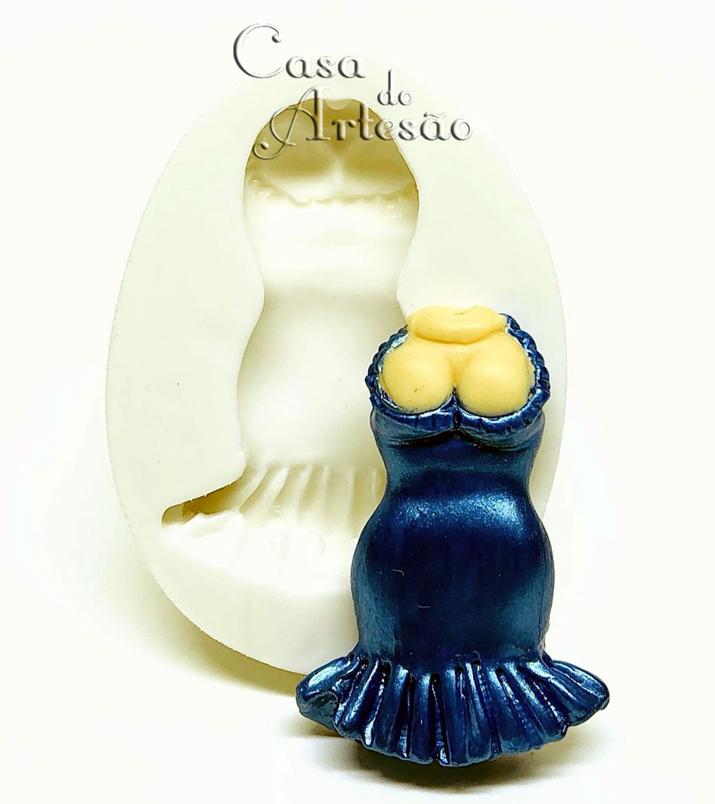 Vestido c/ Babado  - P77