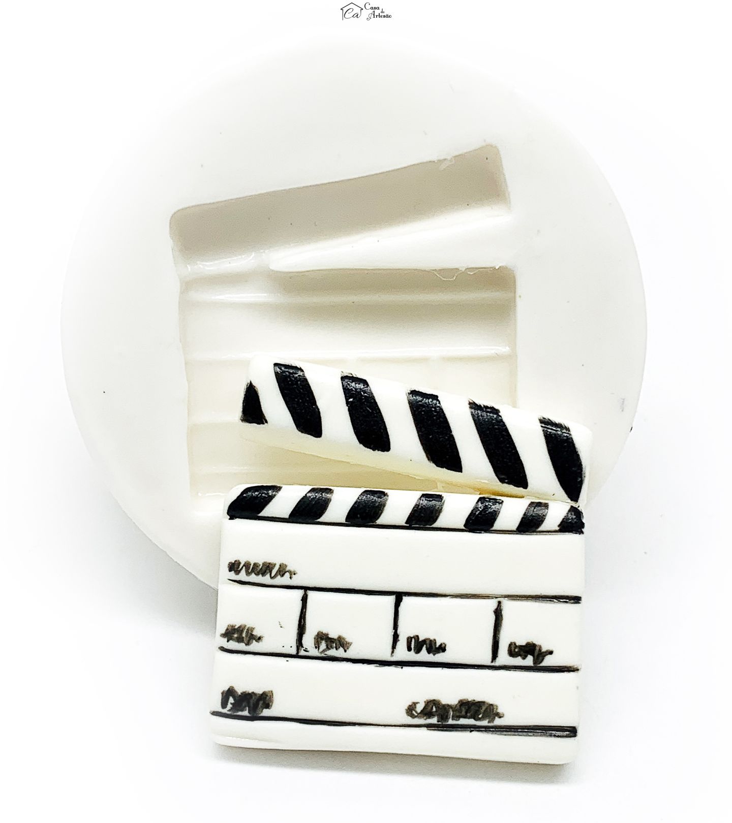 Molde de silicone - Cinema - Claquete - Medio - P692