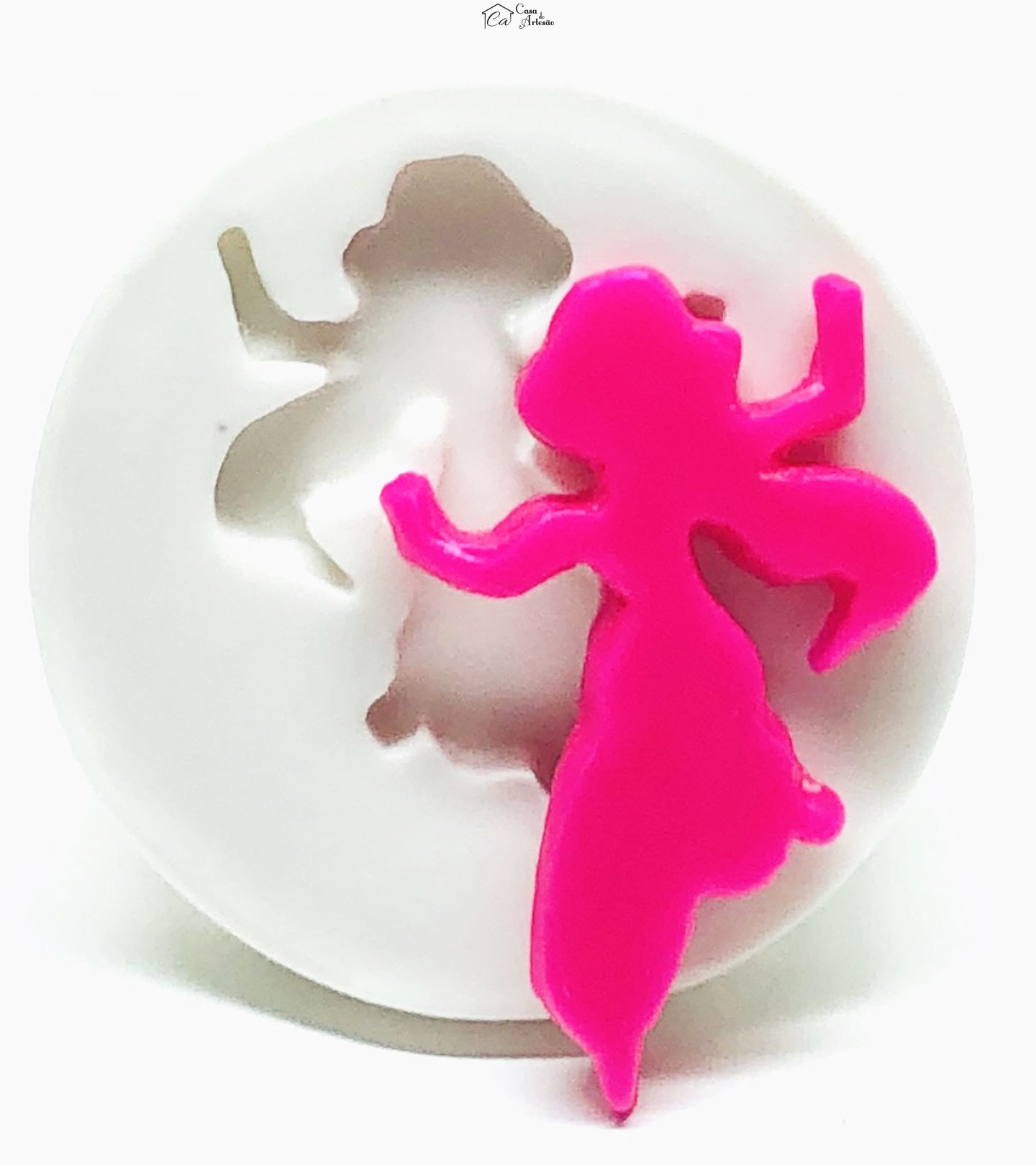 Molde de silicone - Aladim - Jasmine - Sombra - Media - P1017