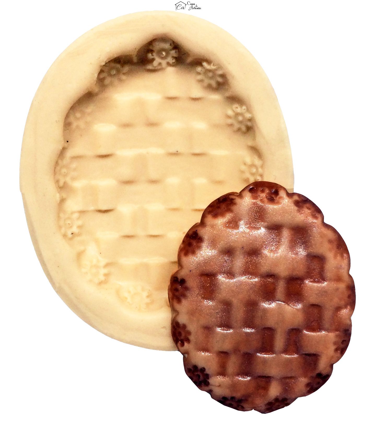 Molde de silicone - Bandeja Oval