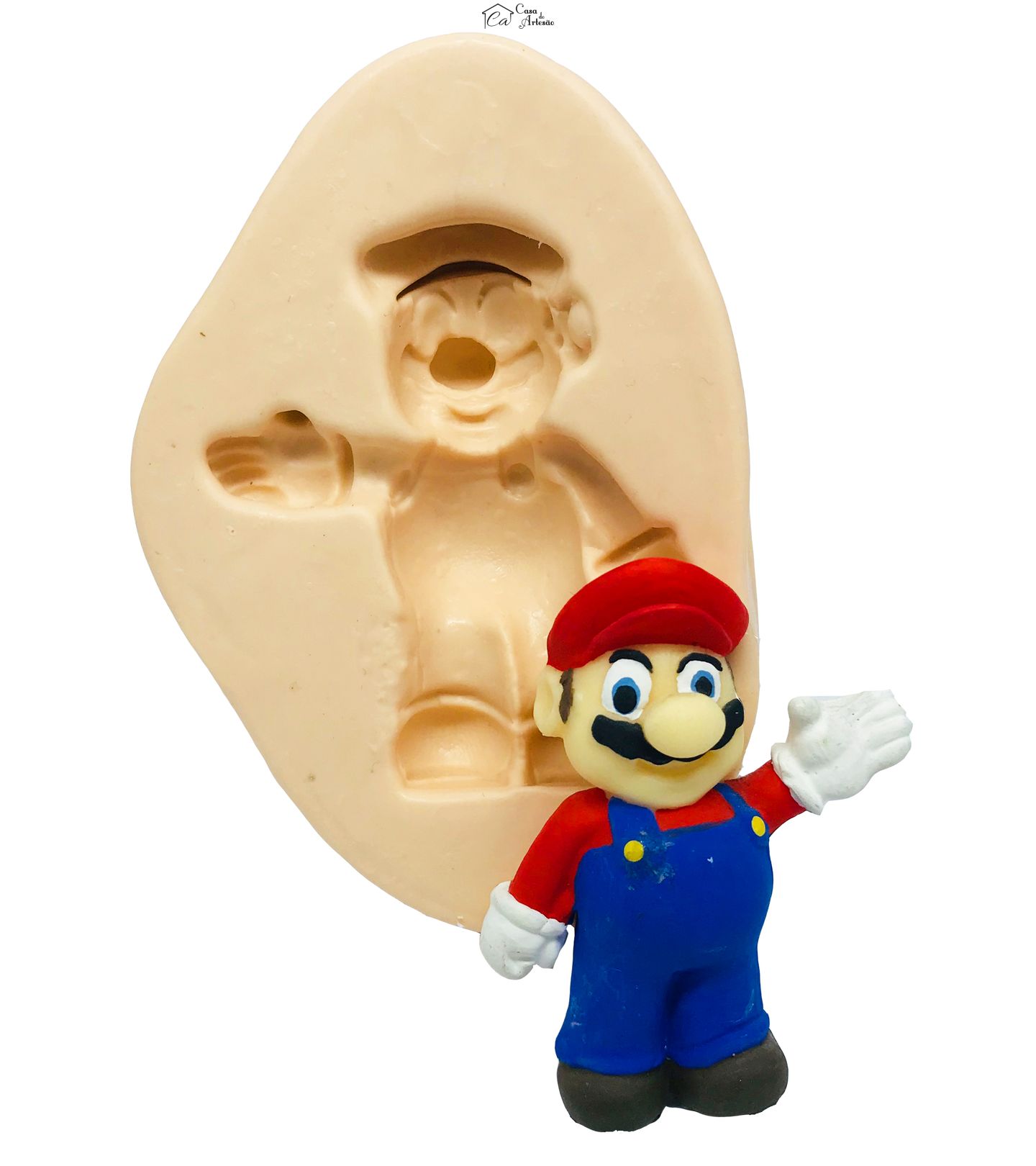 Molde de silicone - Super Mario Bros.  - P55