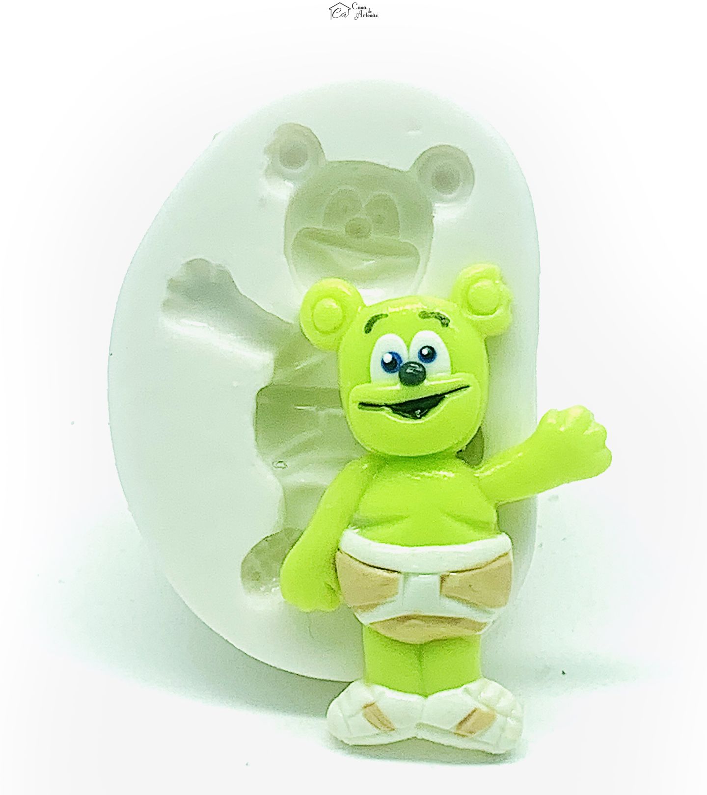 Molde de silicone - Ursinho Gummy - Urso Pequeno - P1140