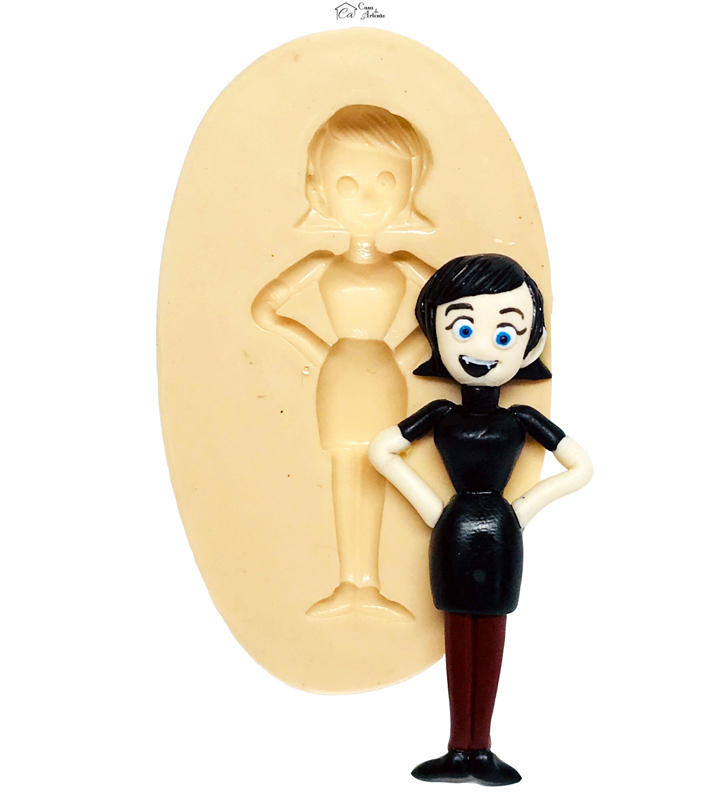 Molde de silicone - Hotel Transilvania - Mavis - Grande - P581