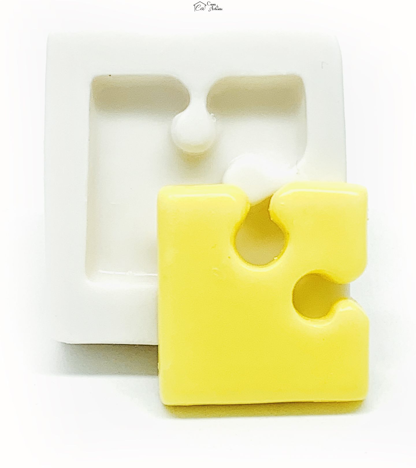 Molde de silicone - Quebra-Cabeça - Mod.02 - Grande - P1149