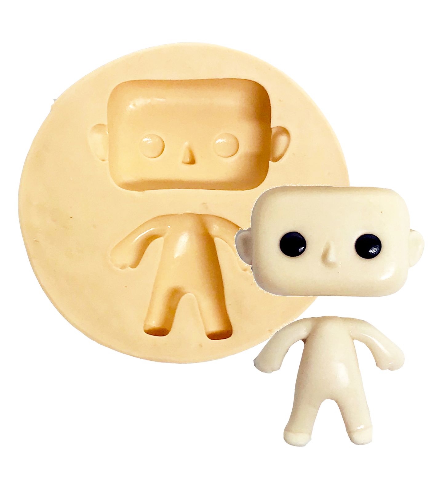 Molde de silicone - Funko Pop - Universal - Grande - P606