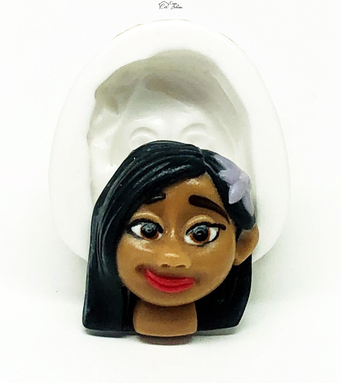 Molde de silicone - Encanto - Rosto Isabela - Pequeno - P1128