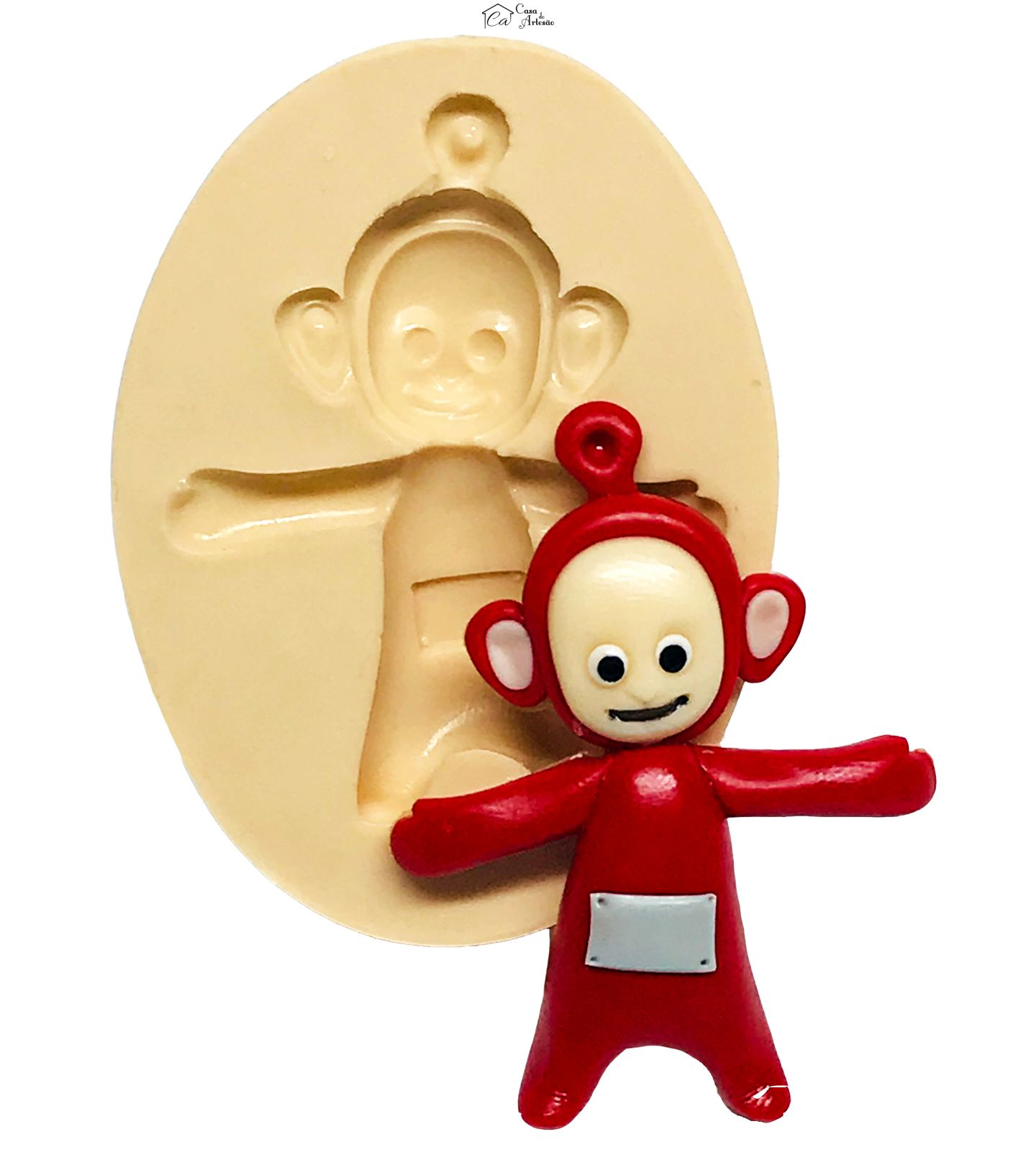 Molde de silicone - Teletubbies - Po - Medio - P614