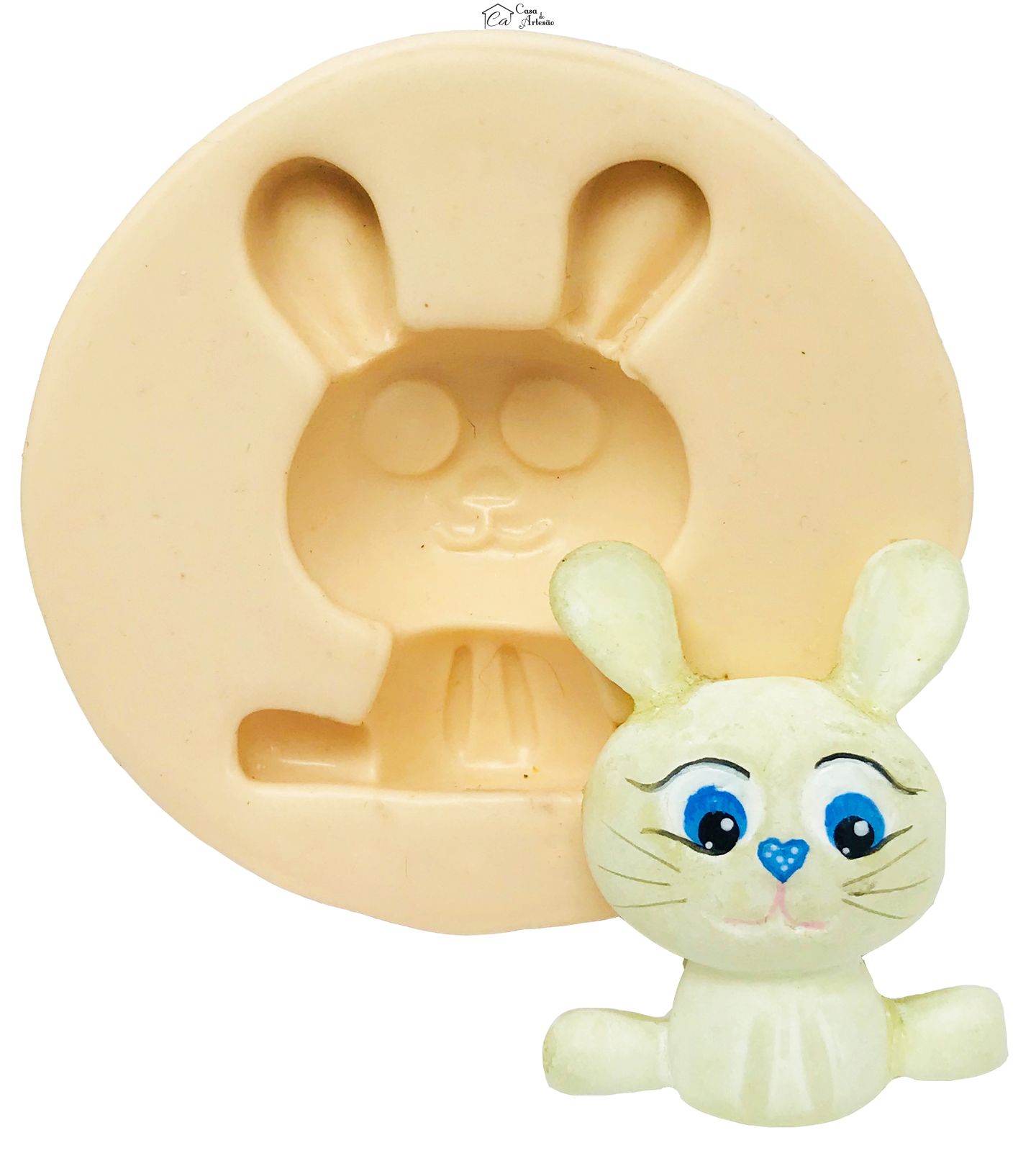 Molde de silicone - Coelho