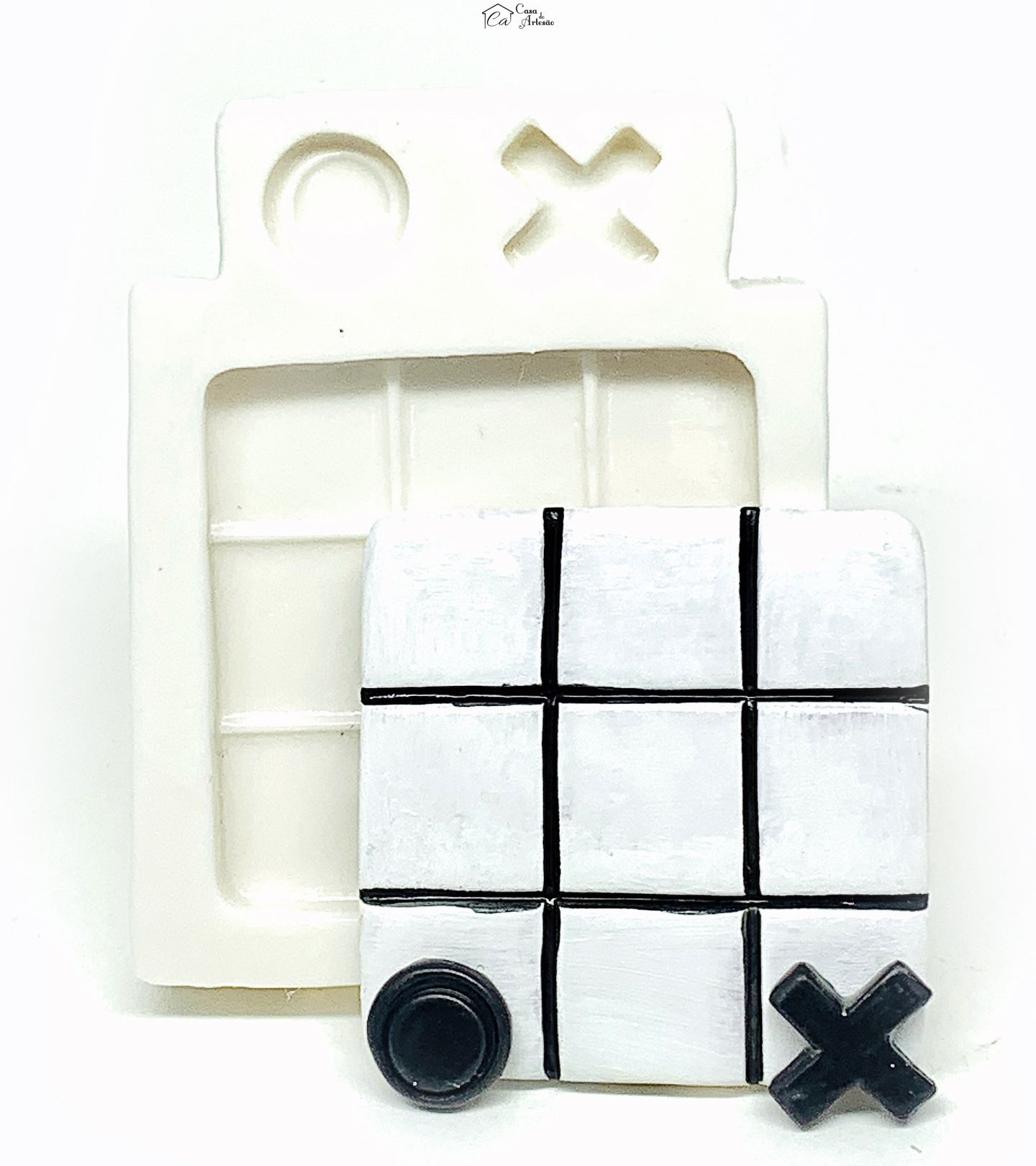 Molde de silicone - Jogo da Velha - Medio - P1132