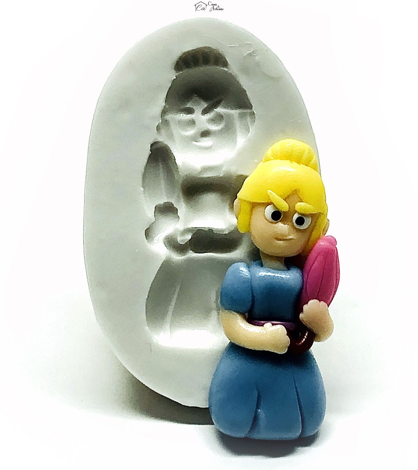 Molde de silicone - Brawl Stars - Piper - Pequena - P987