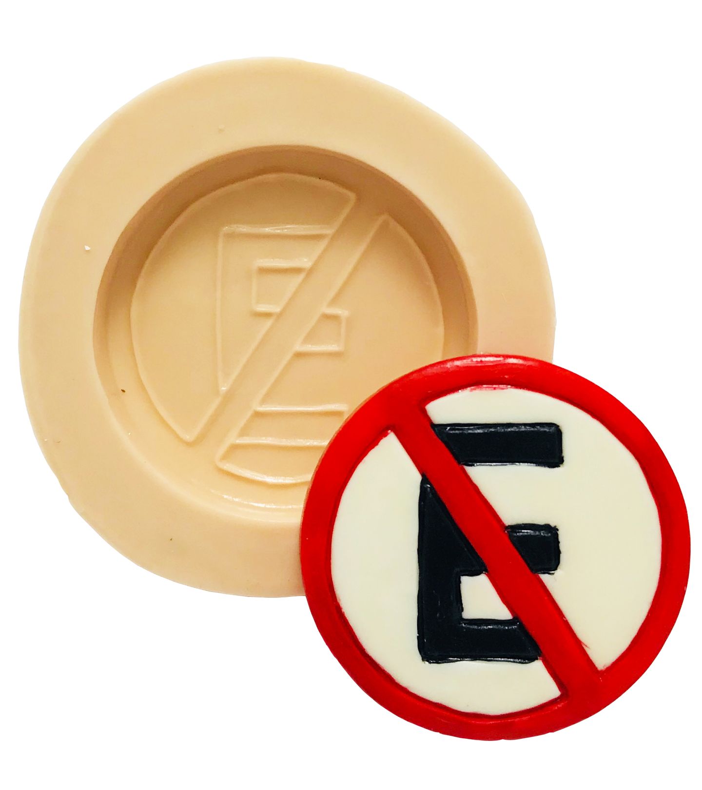 Placa Sinalização - Não Estacione - Media - P439