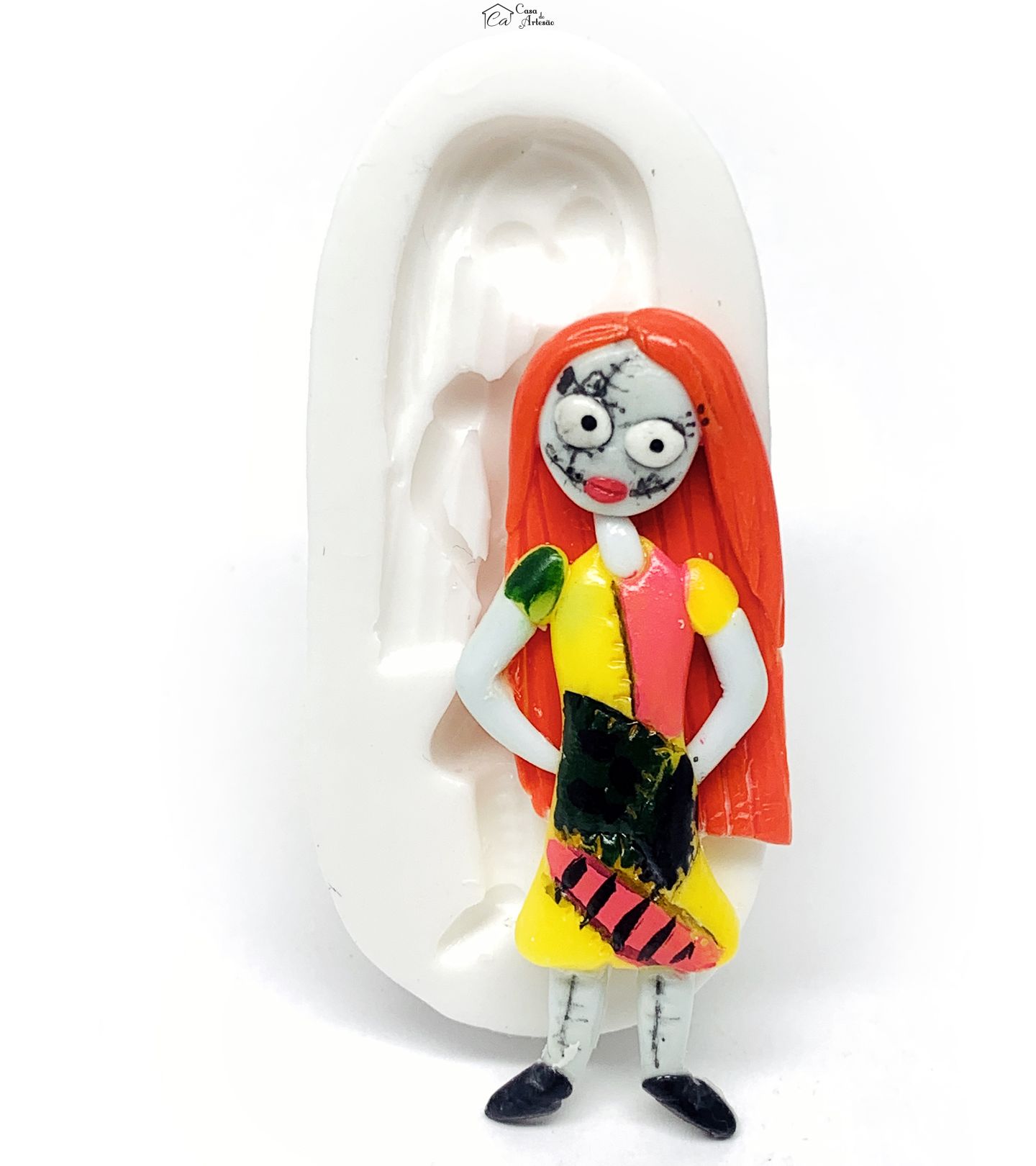 Molde de silicone - O Estranho Mundo de Jack - Sally - Pequena - P1224