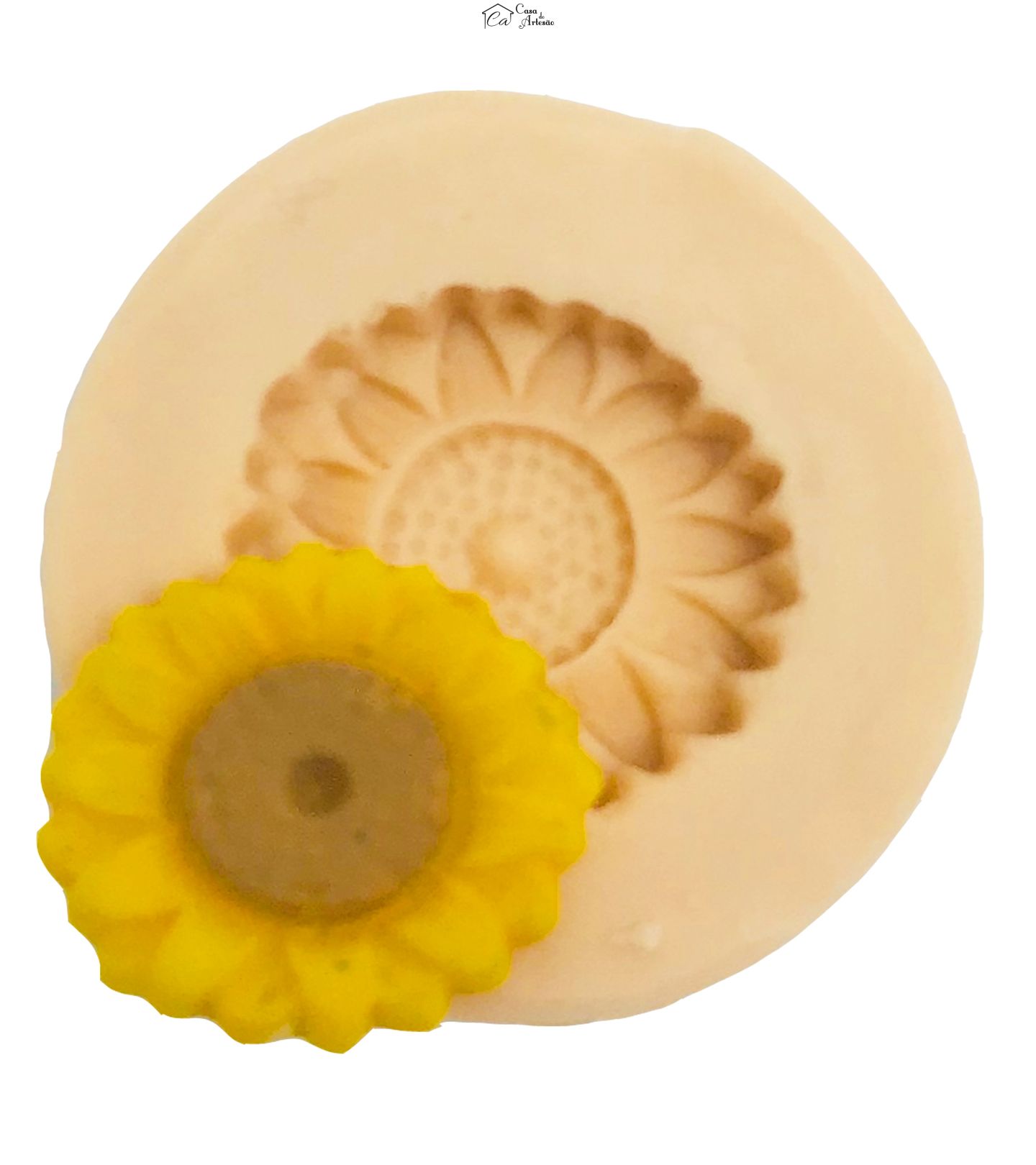 Molde de silicone - Girassol Mini