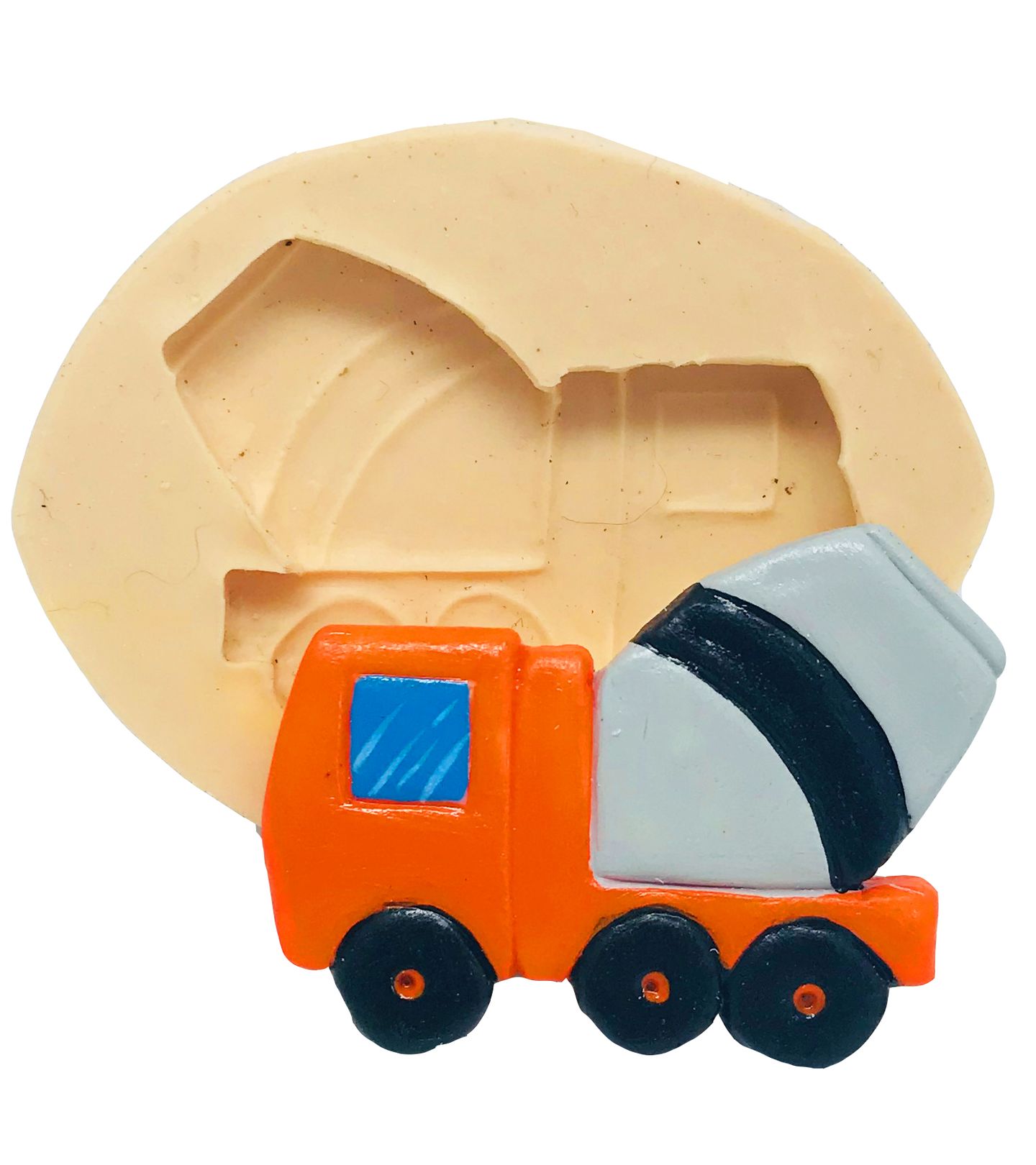 Meios de Transporte - Caminhao Betoneira - Pequeno - P471