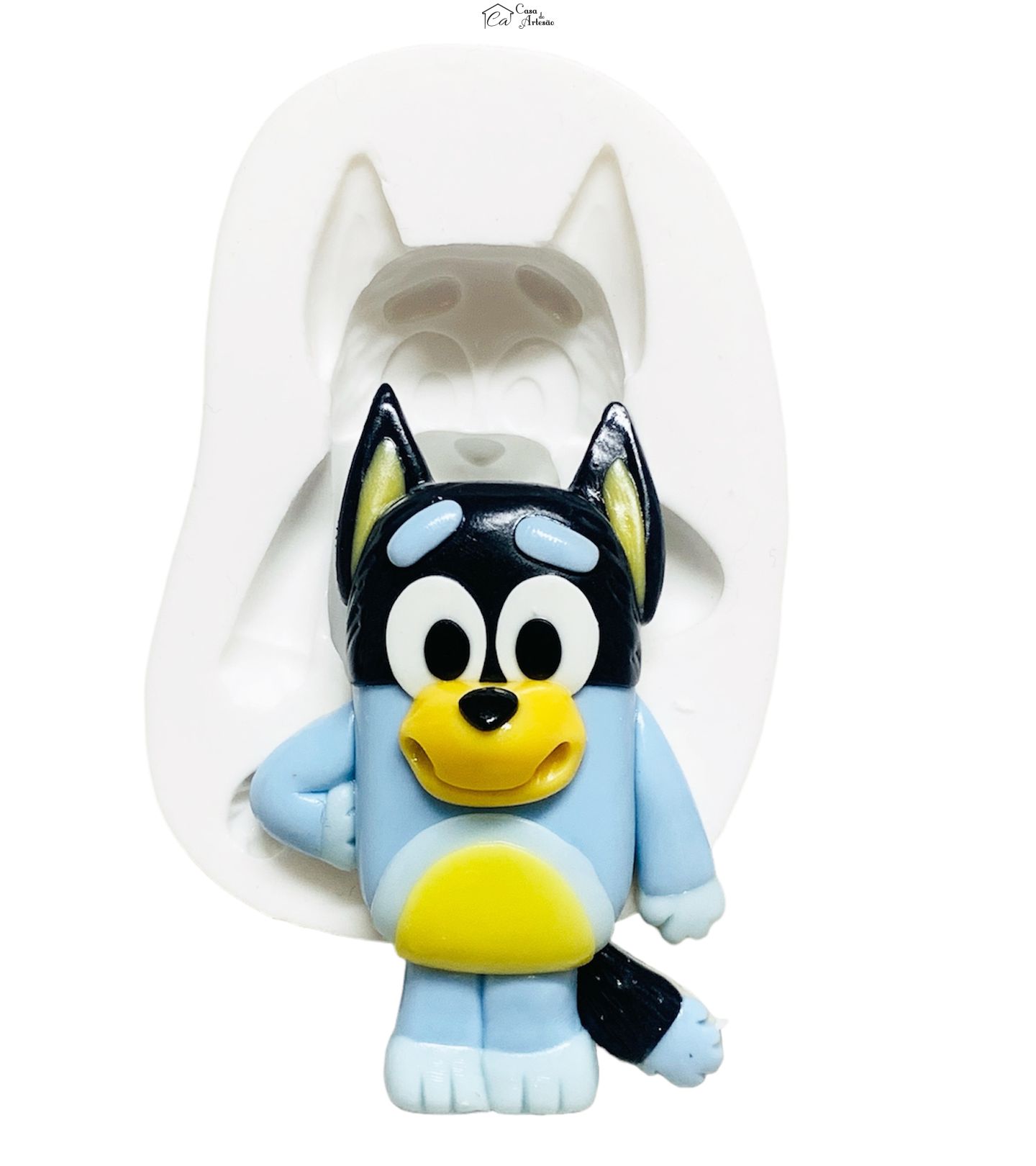 Molde de silicone - Bluey - Bandit - Grande - P1242