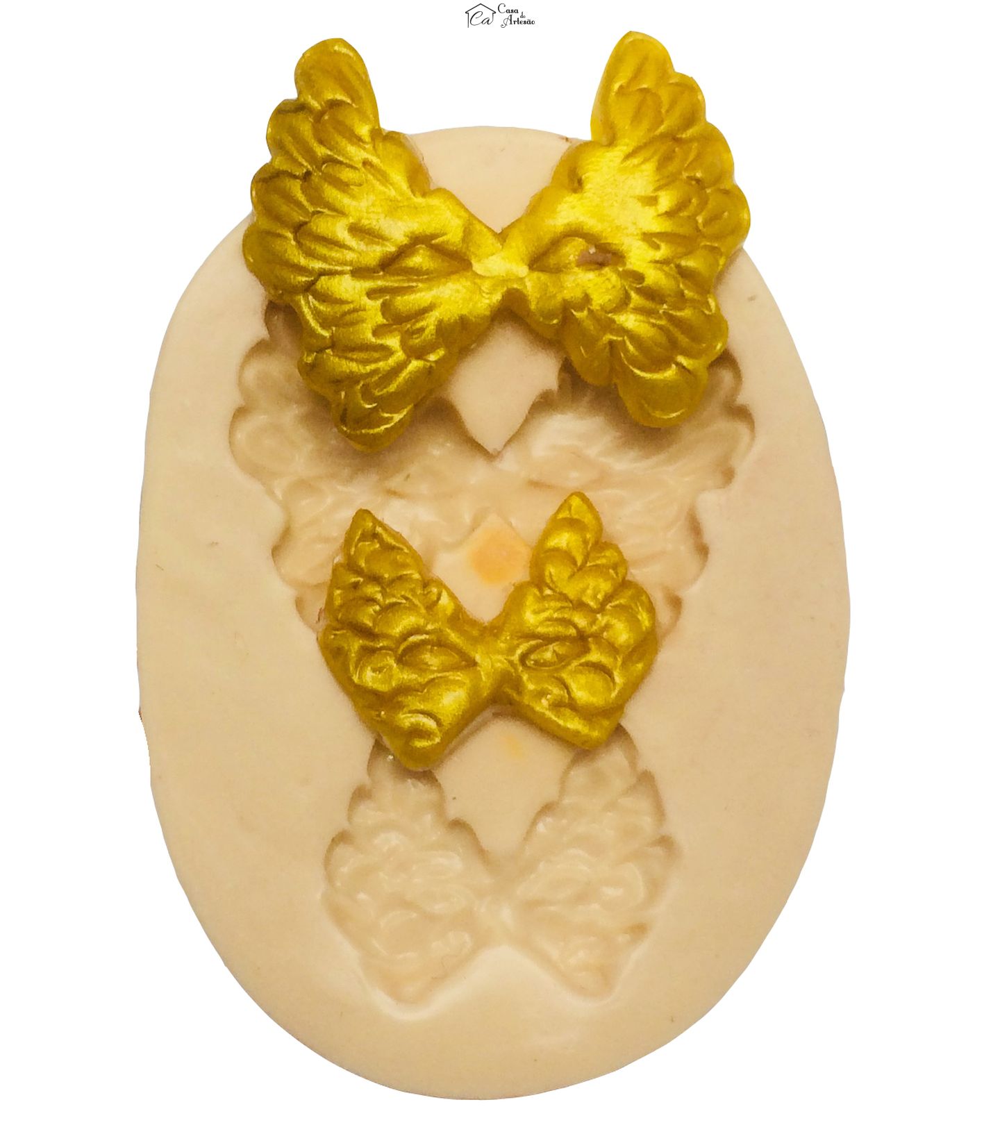 Molde de silicone - Mascara - 2 tamanhos - P199