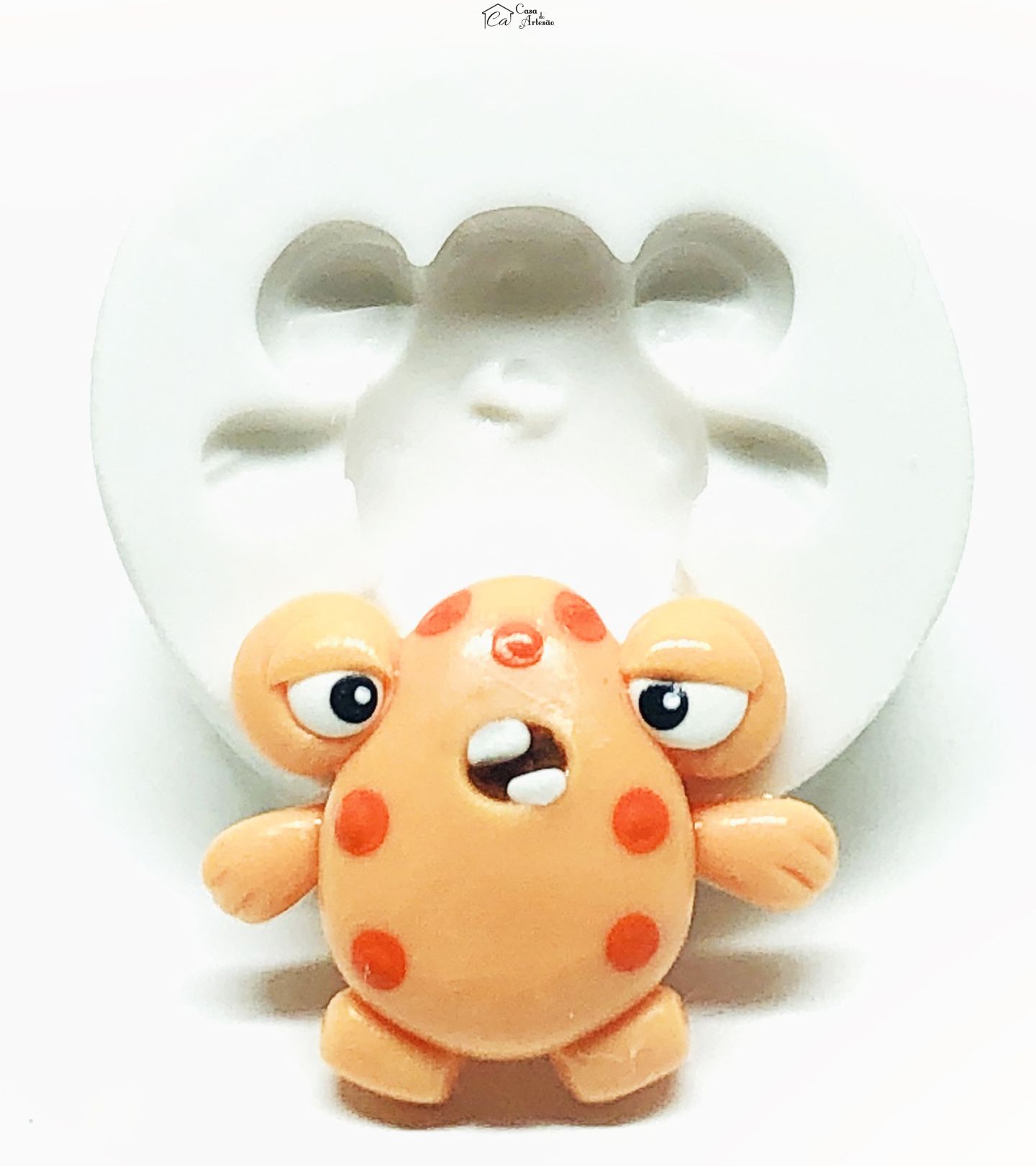 Molde de silicone - Monstrinhos - Mod.01 - Pequeno - P1018