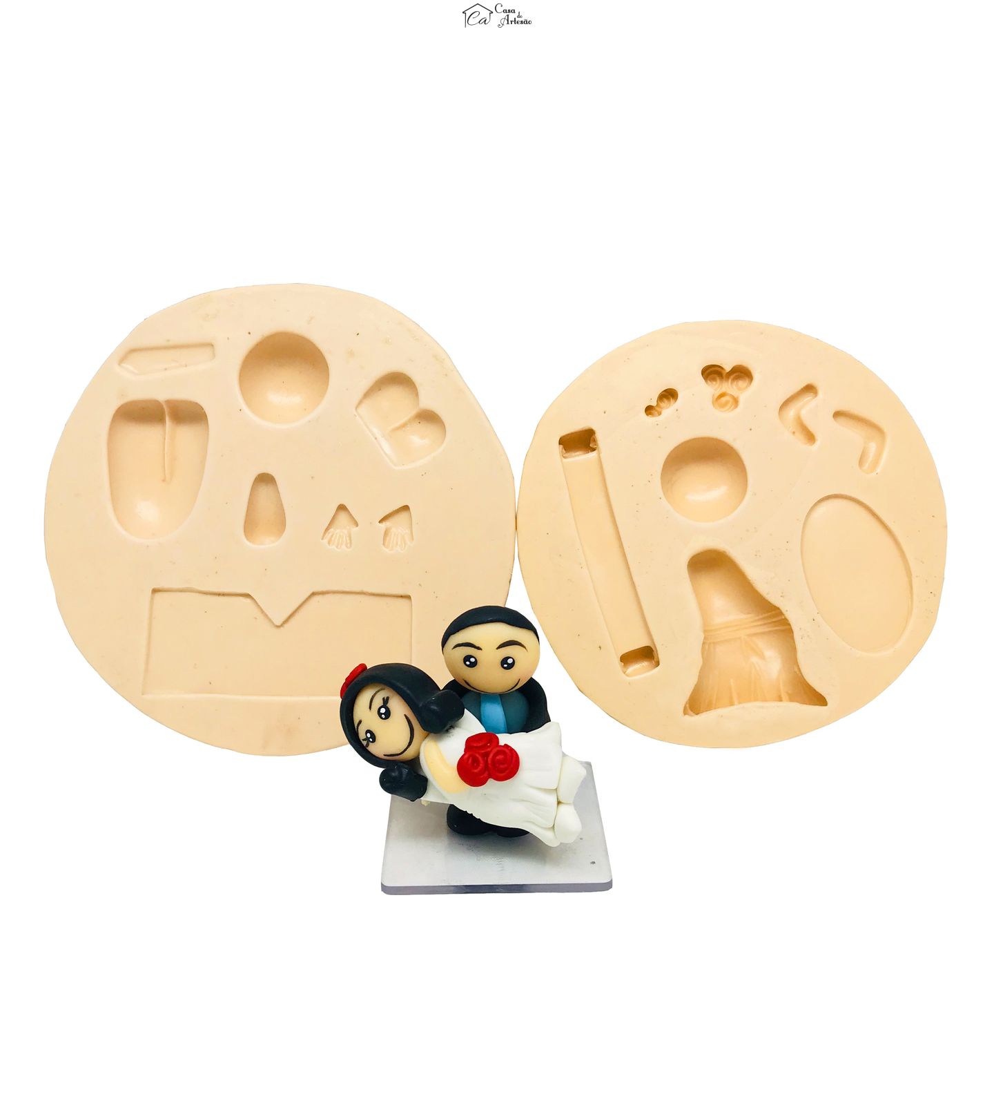 Molde de silicone - Noiva no Colo