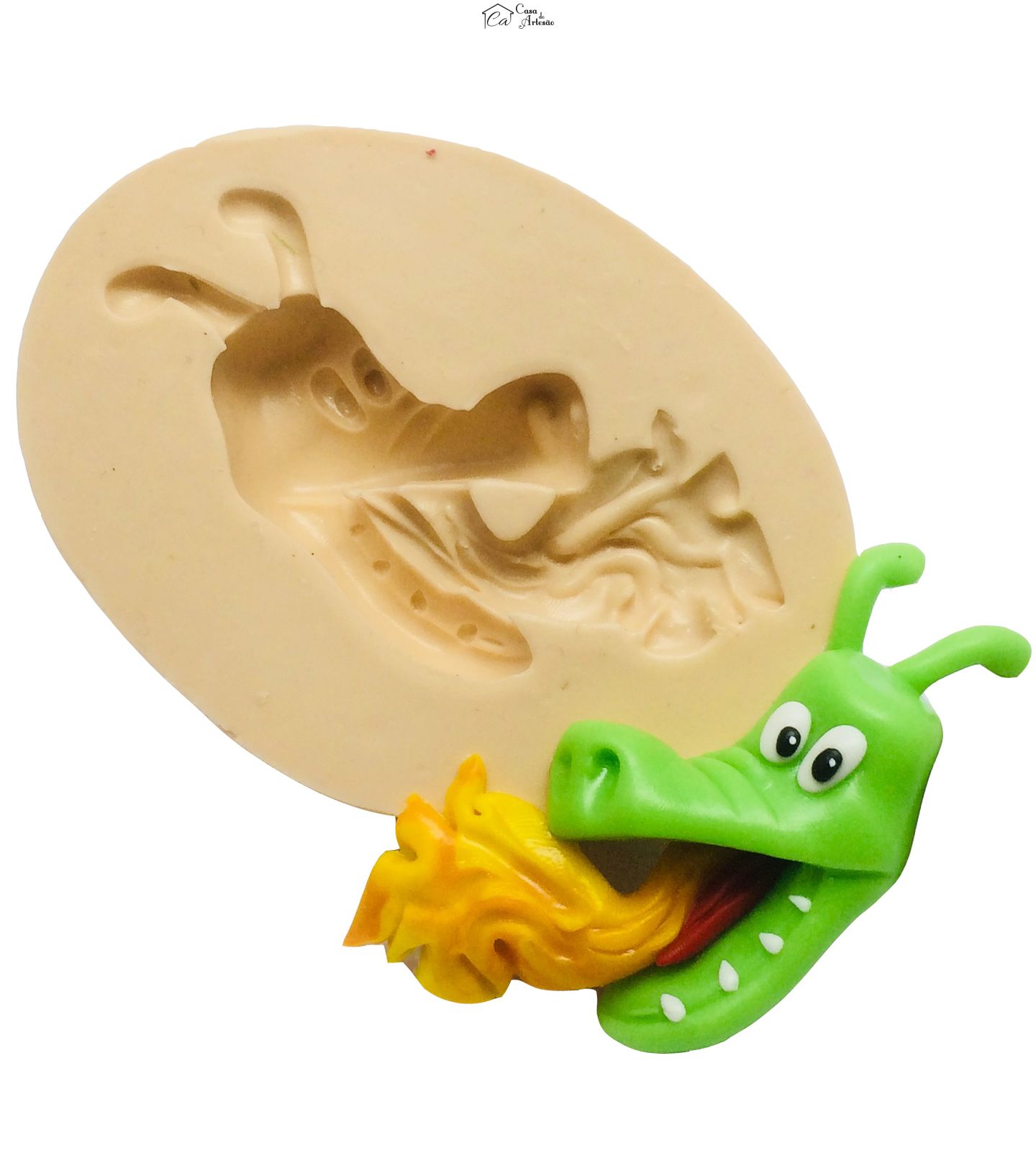 Molde de silicone - Miss Moon - Rosto Senhor Pick - Medio - P349