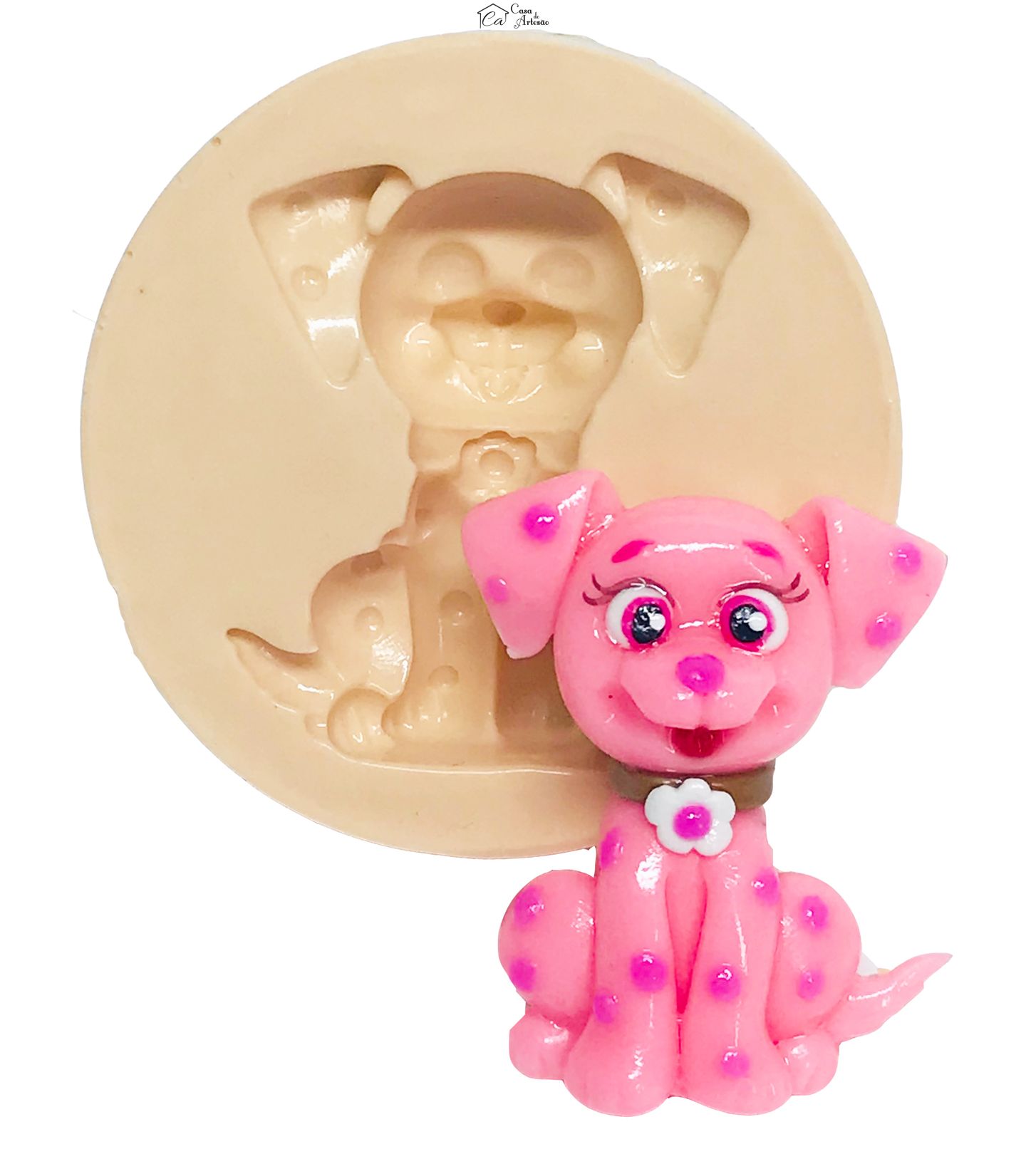 Molde de silicone - Moranguinho - Pet da Cerejinha - Grande - P521