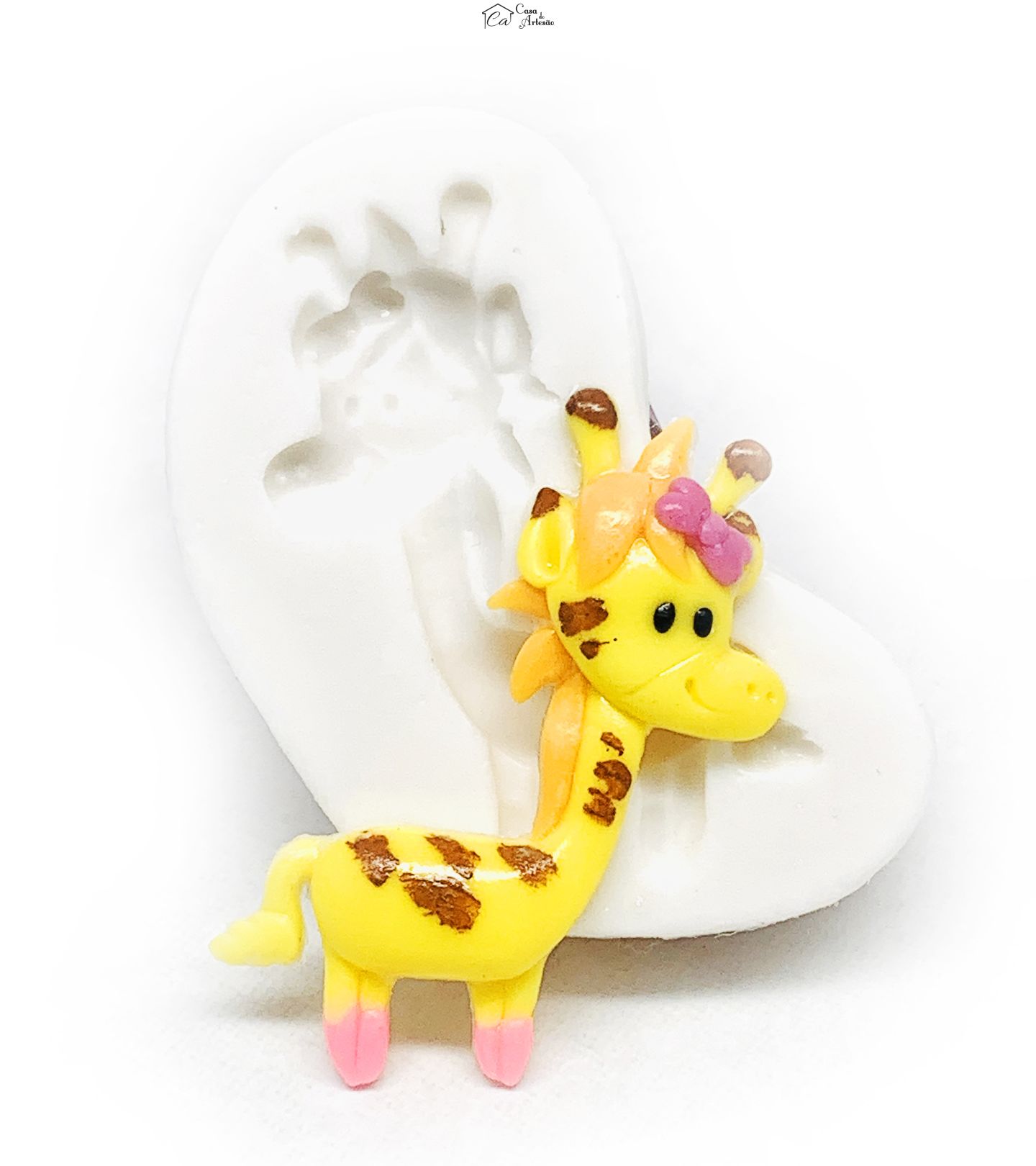 Molde de silicone - Kamalu e sua Turma - Ane - Pequena - P1165