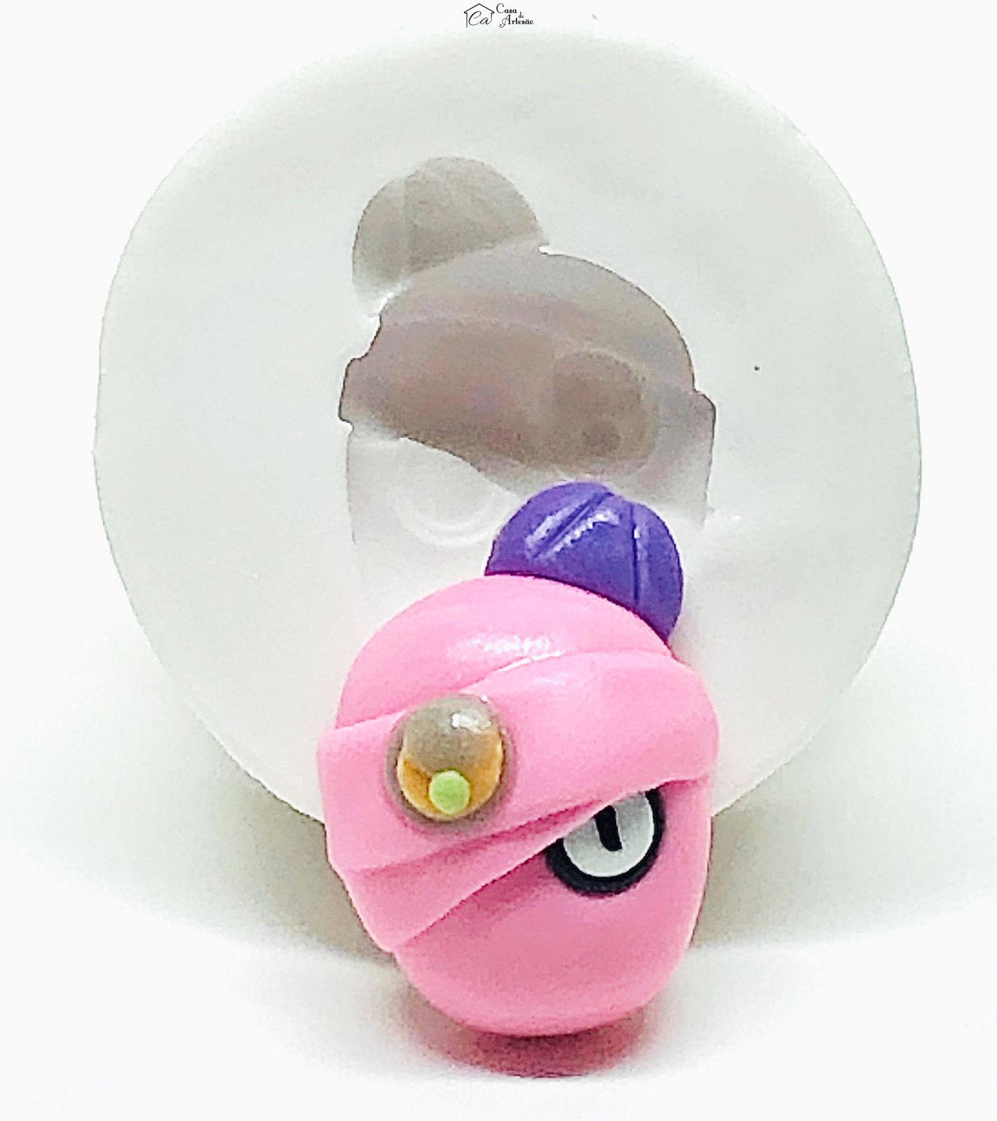 Molde de silicone - Brawl Stars - Rosto Tara - Pequeno - P1004