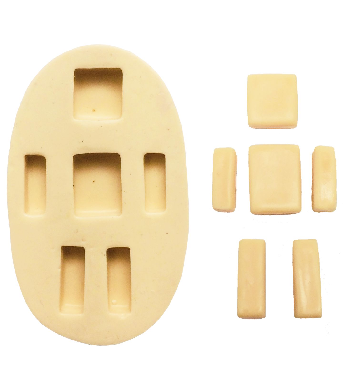 Molde de silicone - Minecraft