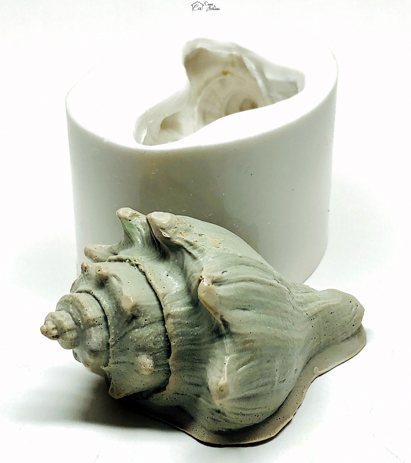 Molde de silicone - Caramujo