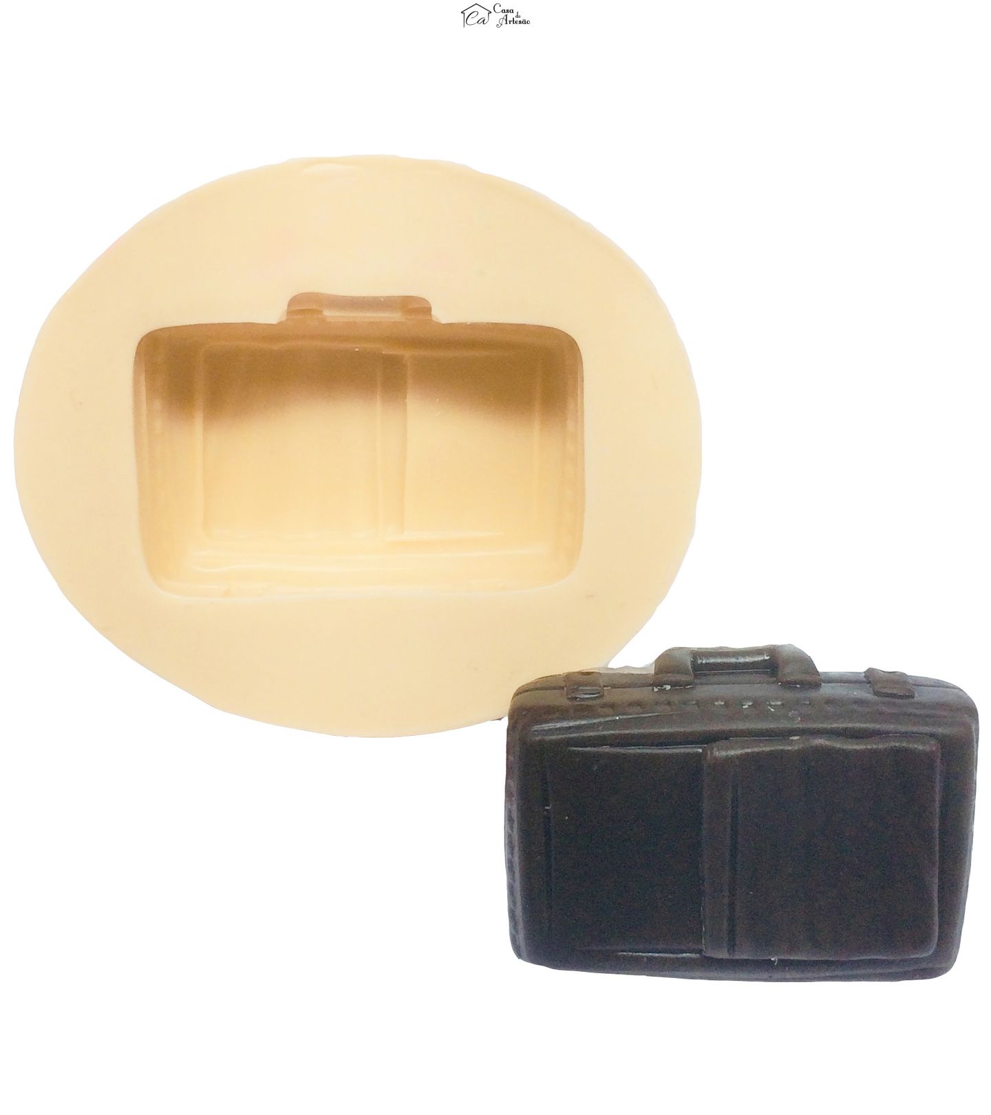 Molde de silicone - Mala Media - P332