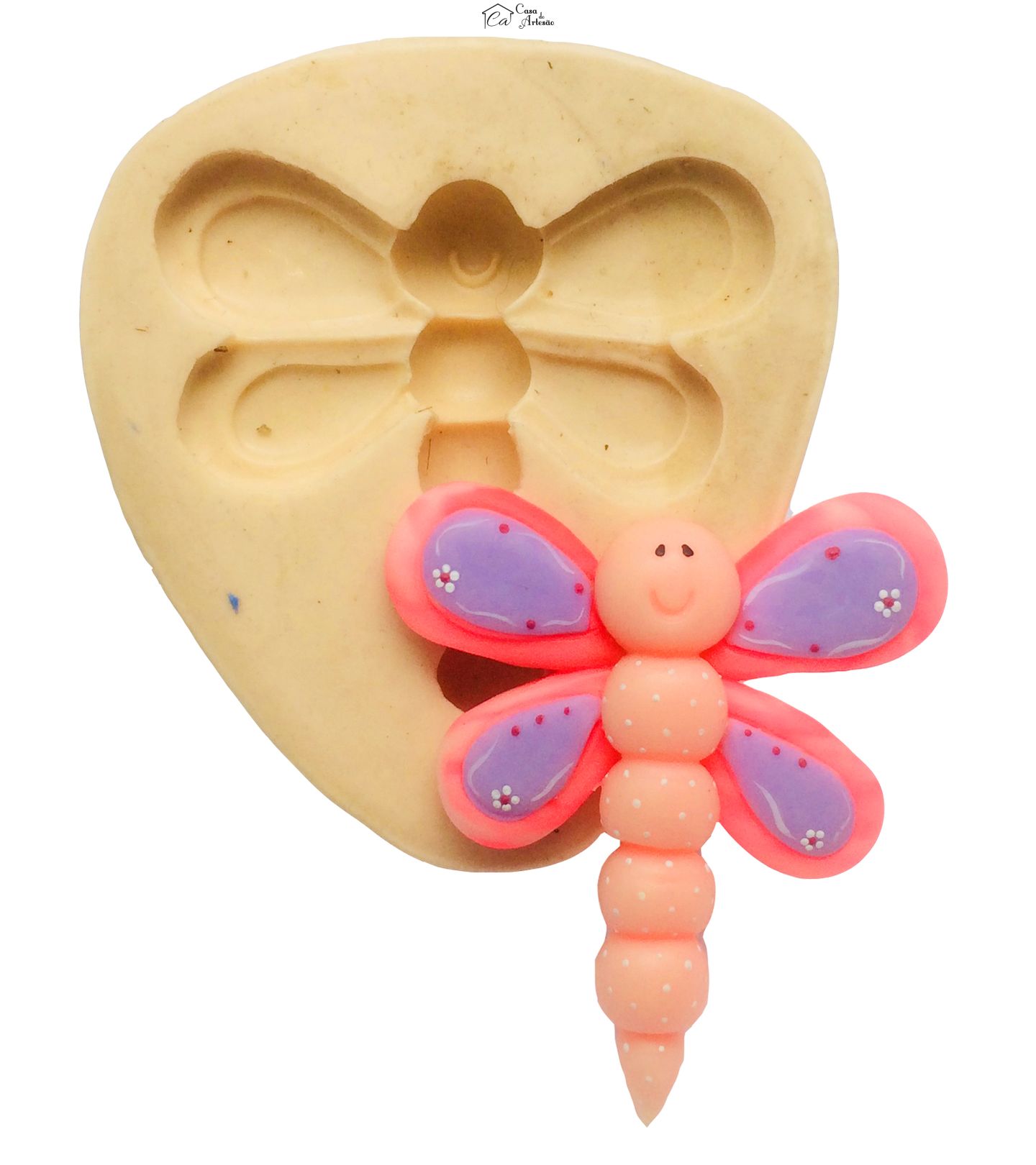 Molde de silicone - Libelula Country - P111