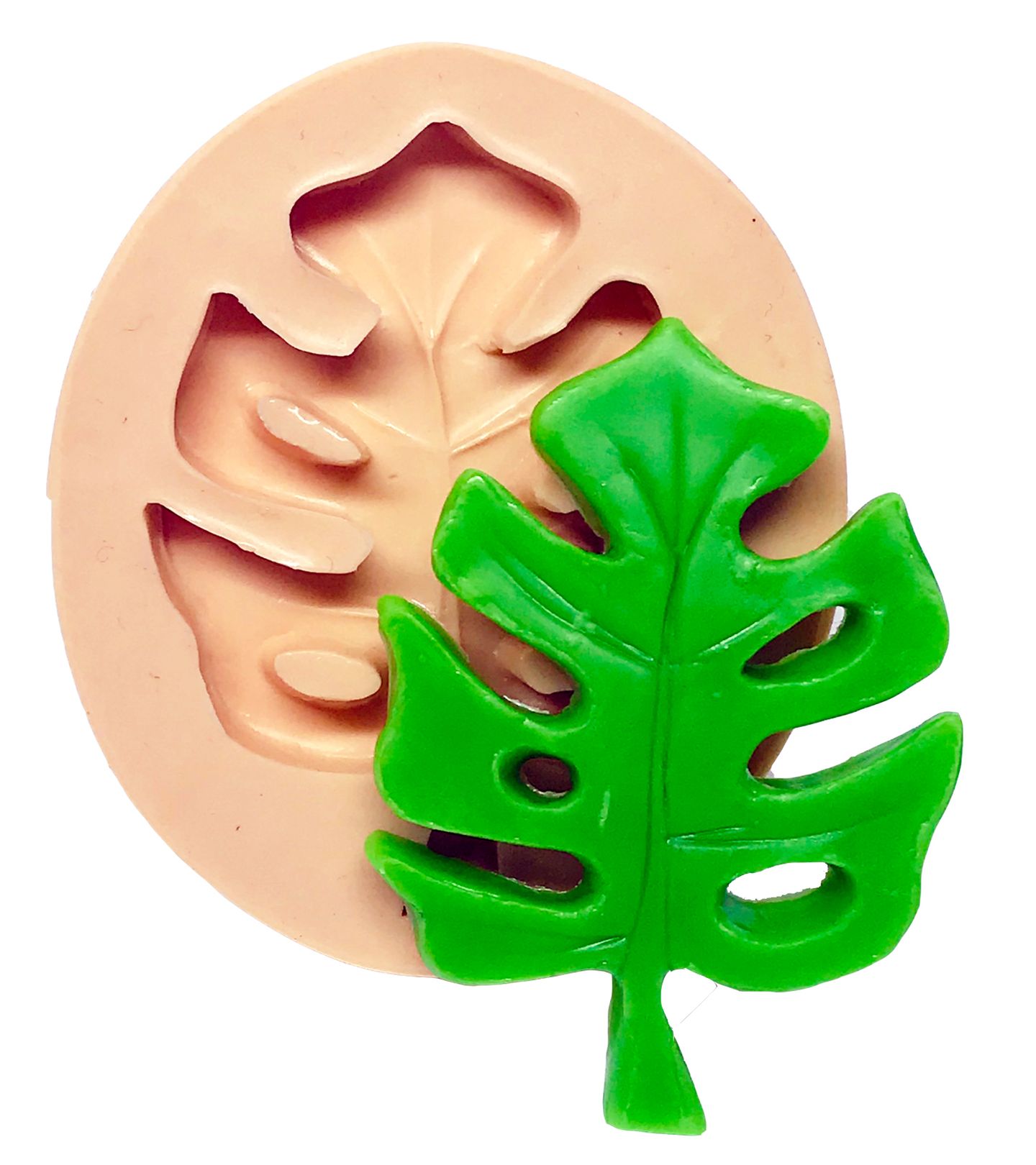 Molde de silicone - Sombra Folha - Grande - P640