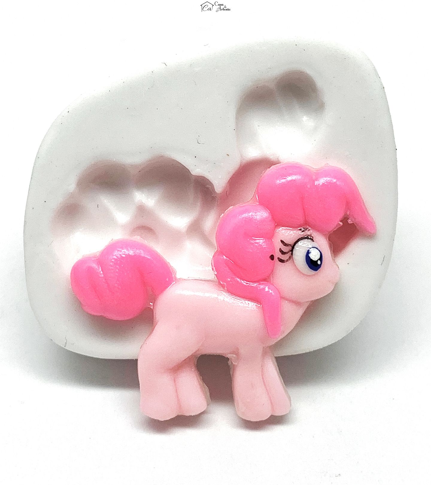 Molde de silicone - Meu Pequeno Ponei - Pinkie Pie - Pequeno - P1196
