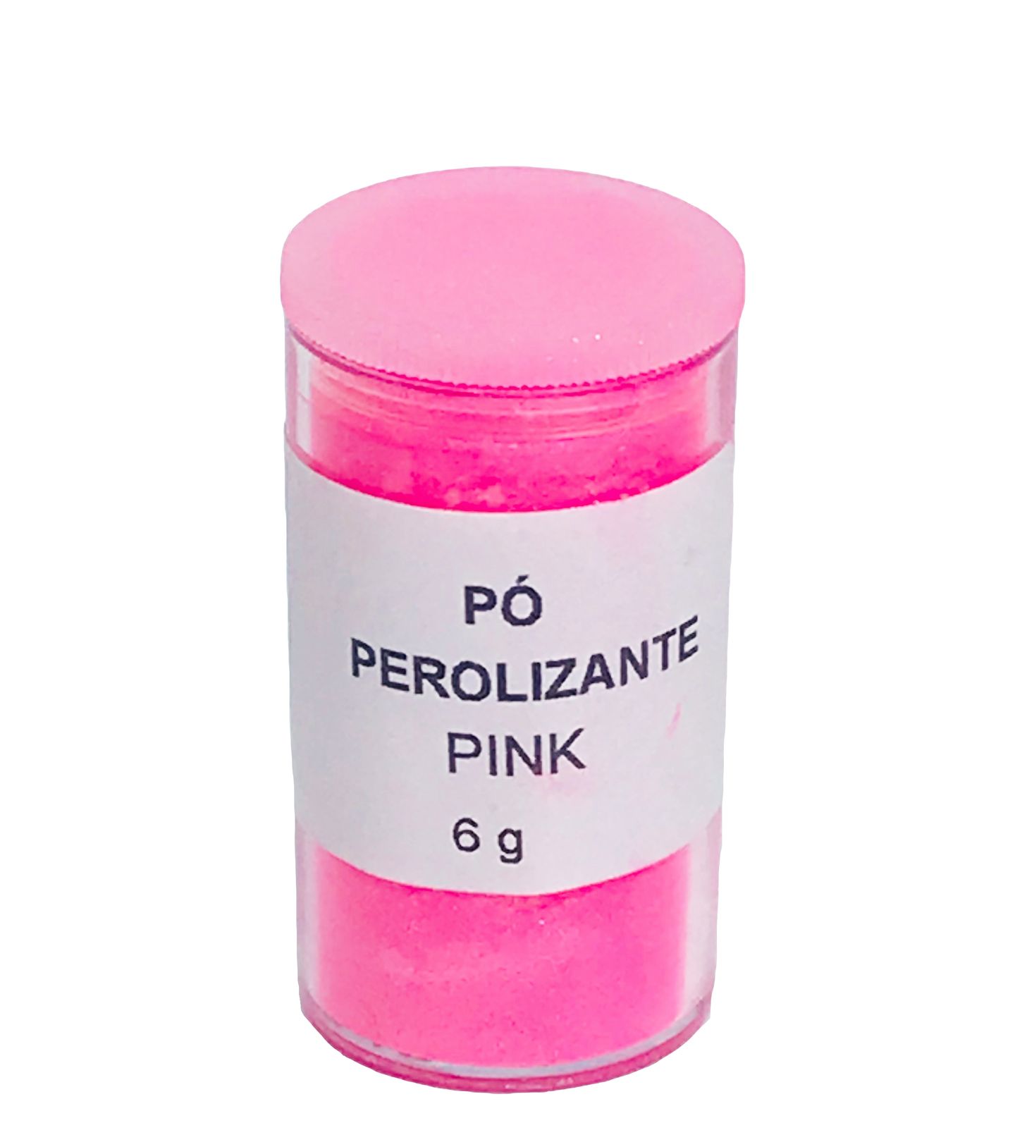 Pó - Casa do Artesao - Perolizante - Pink - 6 G