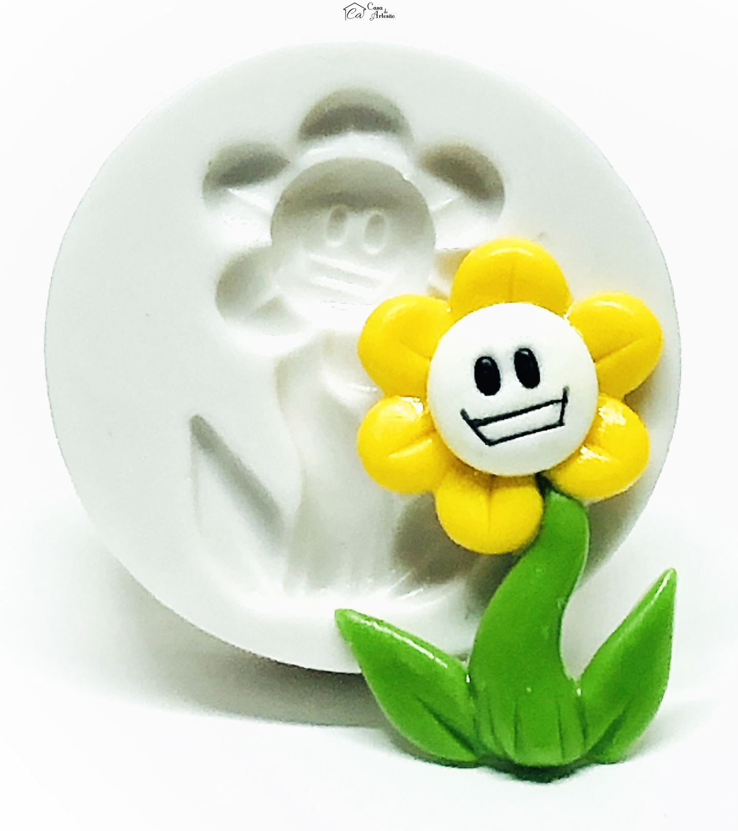 Molde de silicone - Sans Undertale - Flowey - Media - P1041