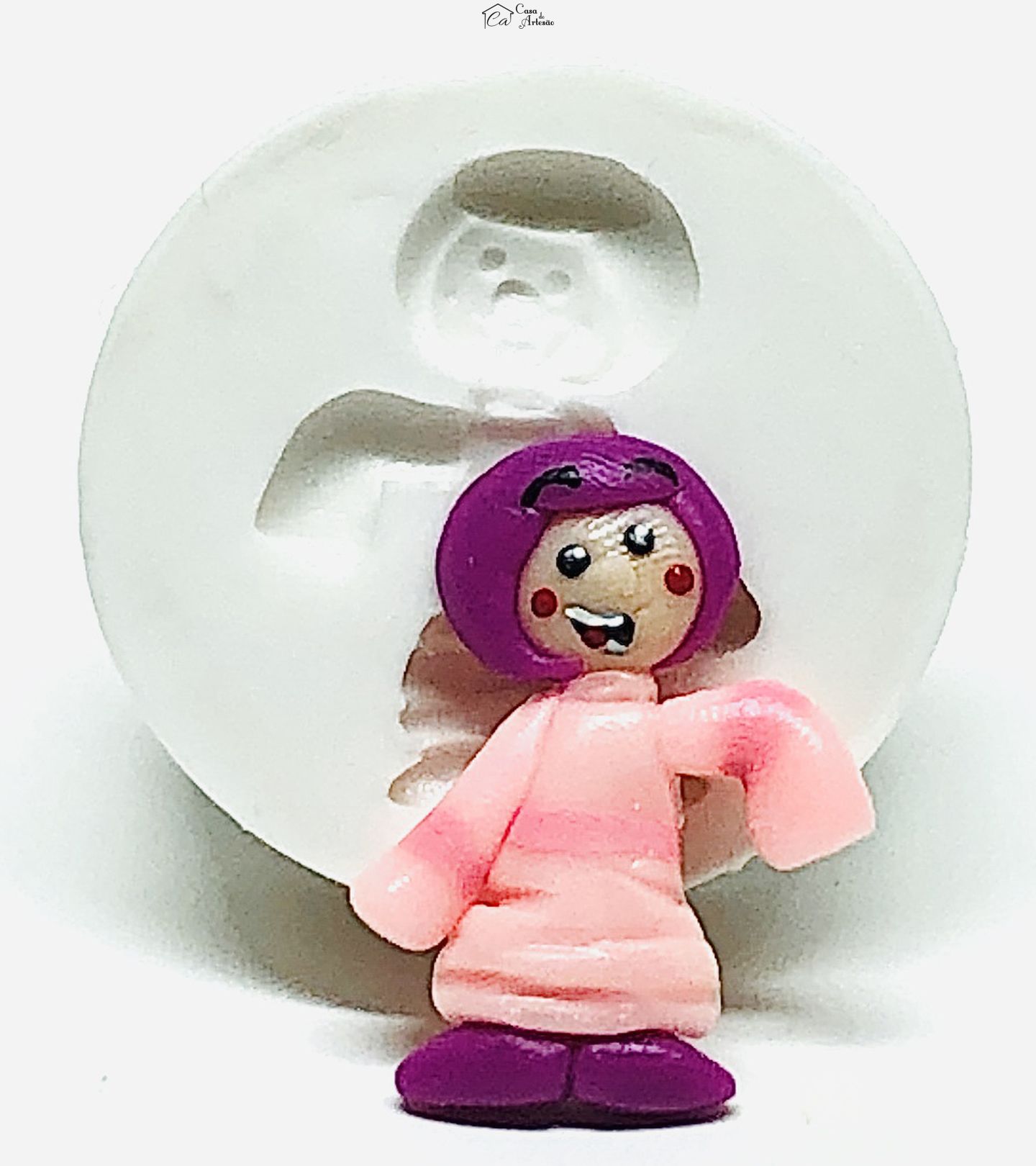 Molde de silicone - Jacarelvis - Tatá - Pequena - P960