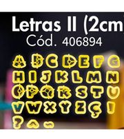 Letras II 2 cm