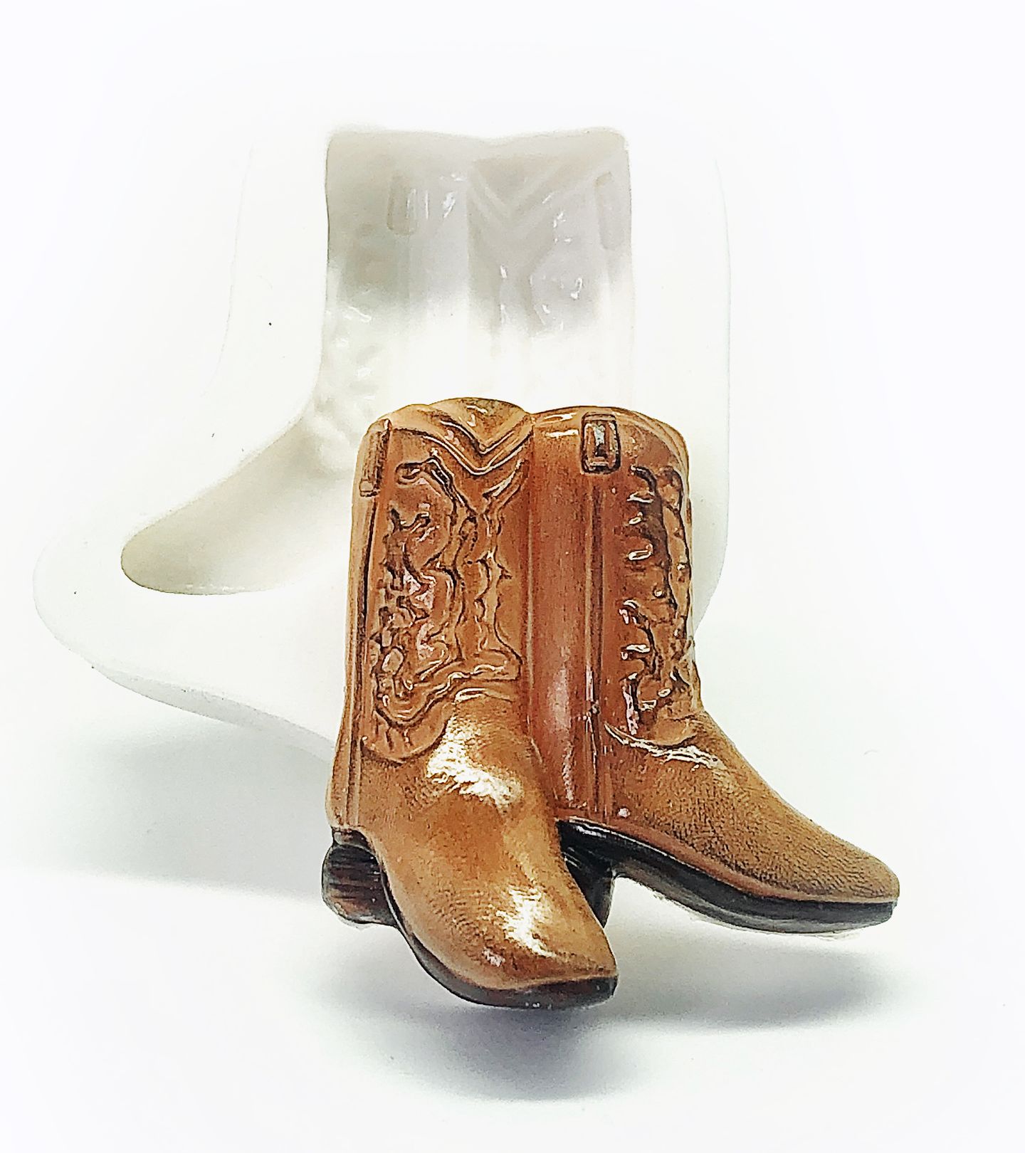 Botas Country Com Detalhes - Tamanho Único - P1120