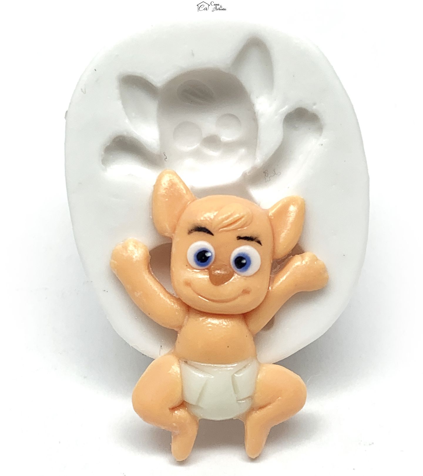 Molde de silicone - Festa de Palavras - Kip - Pequeno - P1196