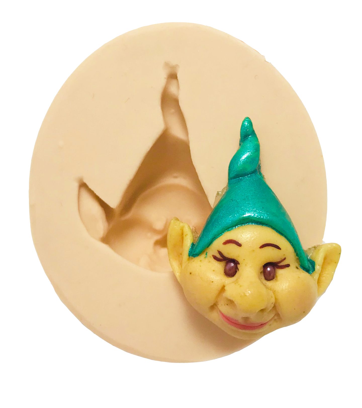 Molde de silicone - Rosto Gnomo