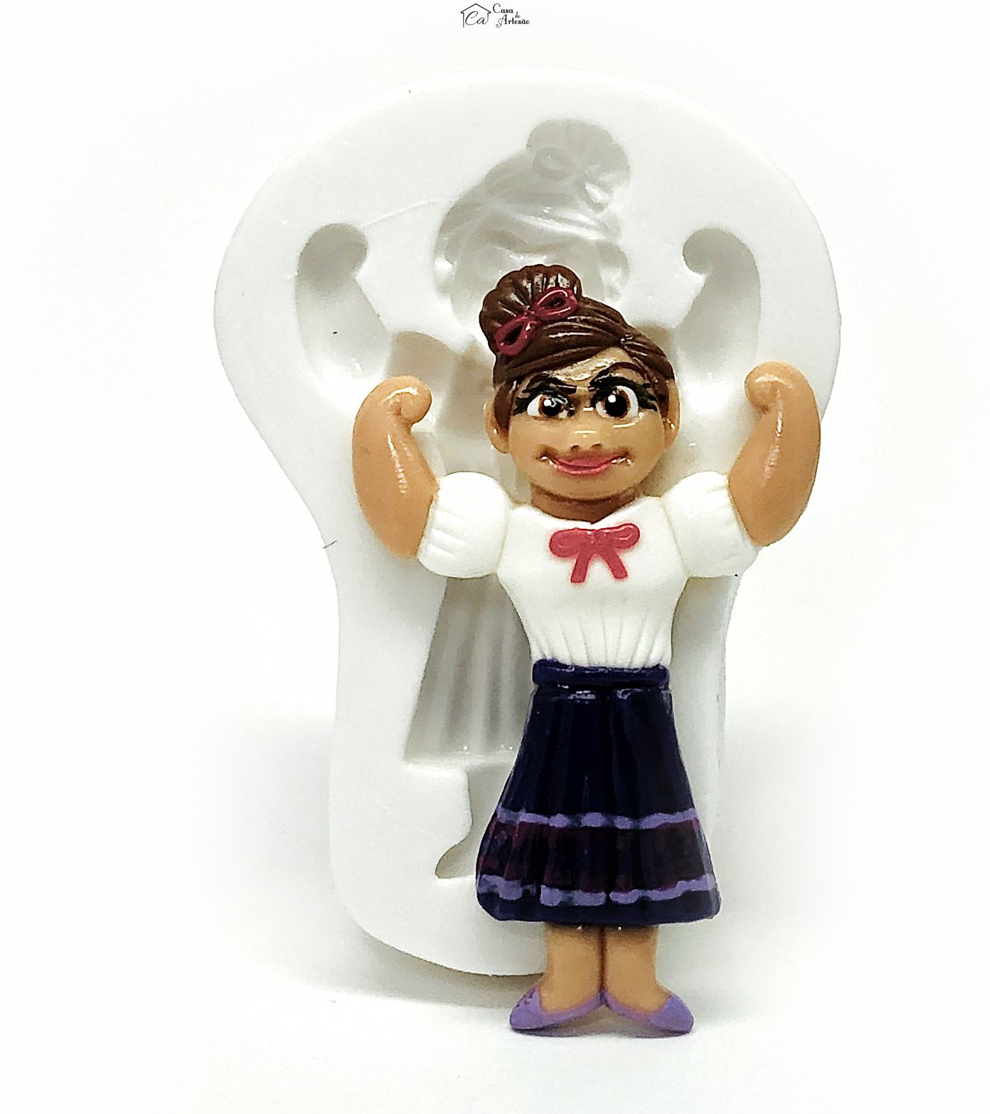 Molde de silicone - Encanto - Luisa - Media - P1125