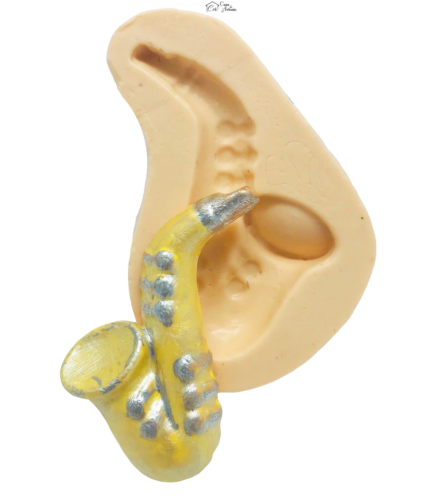 Molde de silicone - Saxofone I - P81