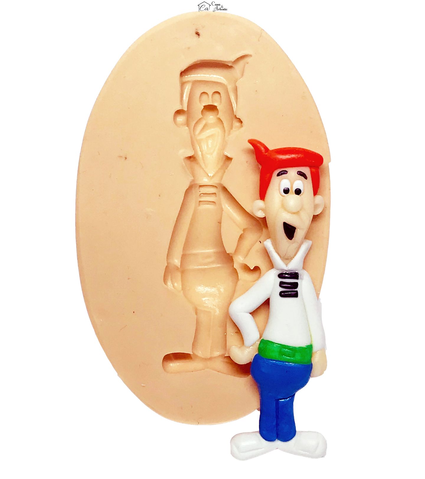 Molde de silicone - Os Jetsons - George - Grande - P640