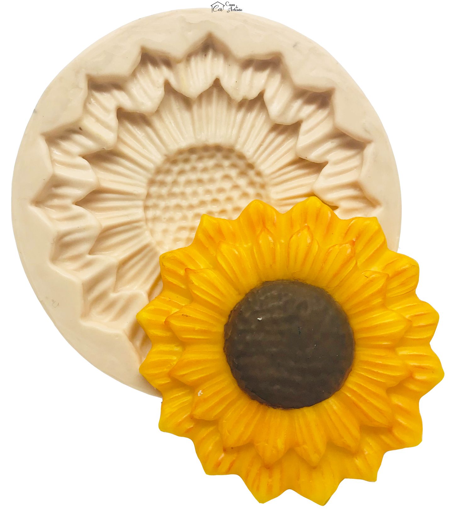 Molde de silicone - Girassol